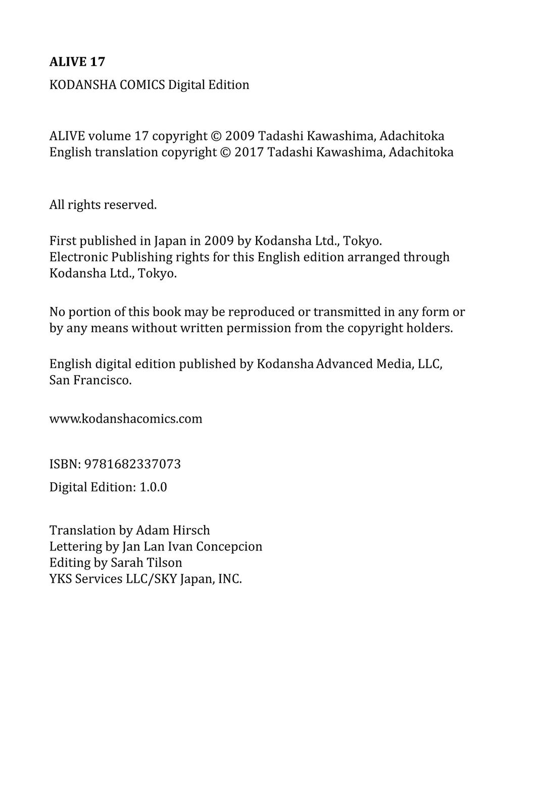 Read Alive_ The Final Evolution (en) Manga Online