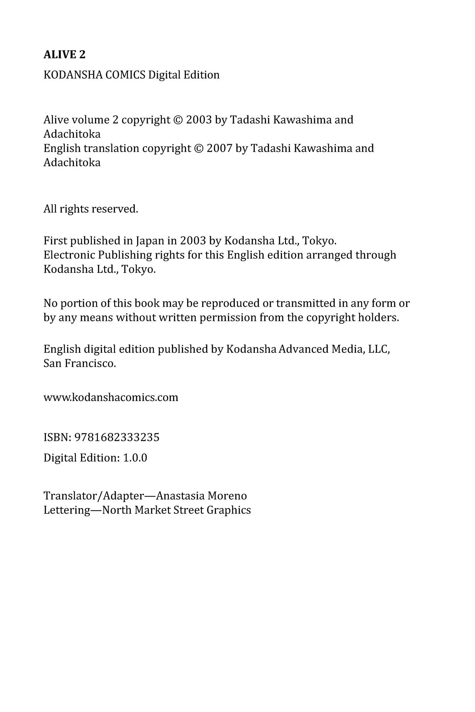 Read Alive_ The Final Evolution (en) Manga Online