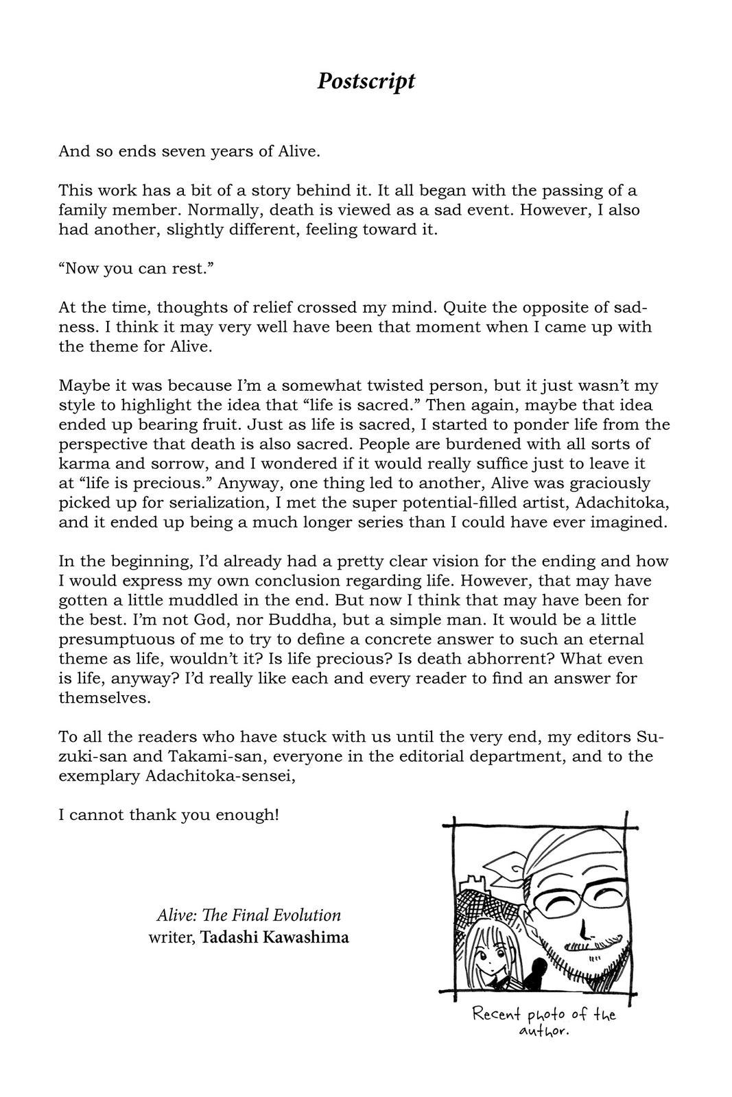 Read Alive_ The Final Evolution (en) Manga Online