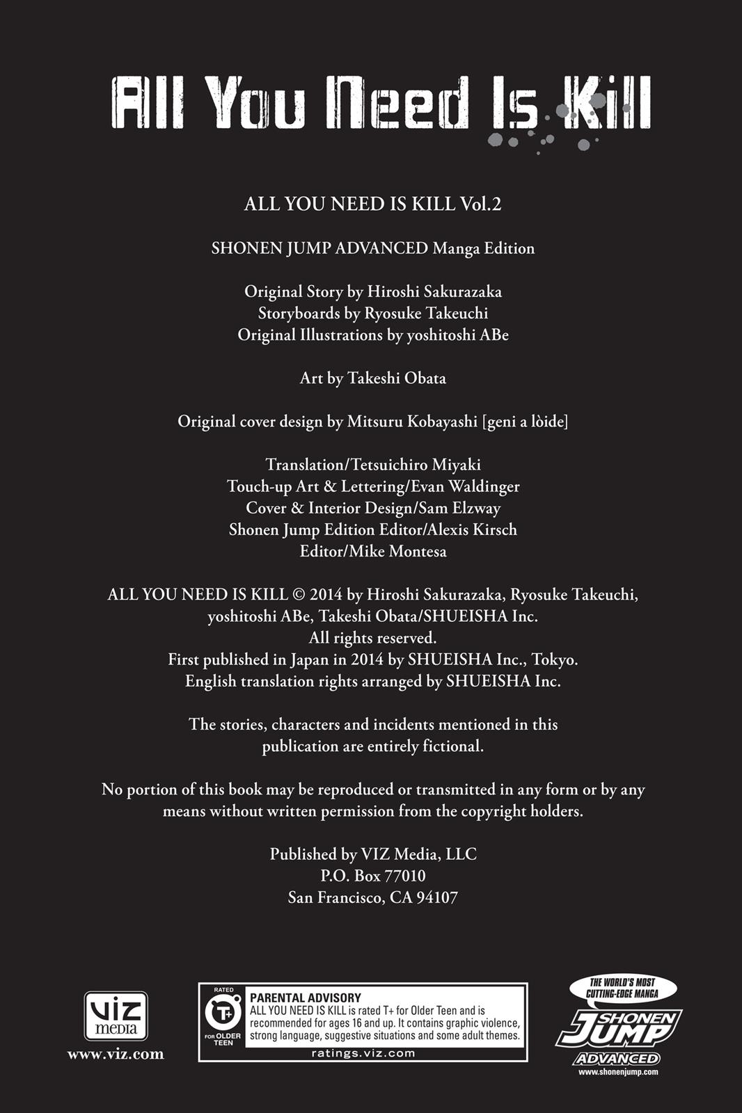 Read All You Need Is Kill (en) Manga Online