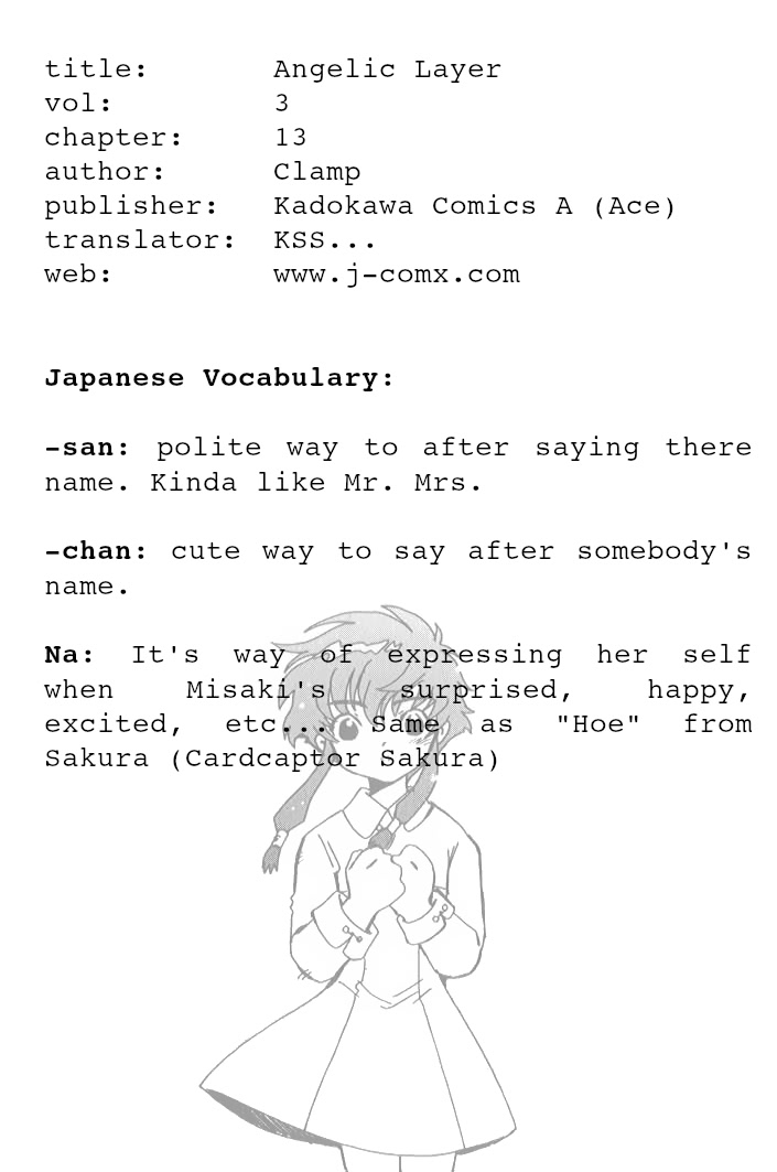 Read Angelic Layer (en) Manga Online