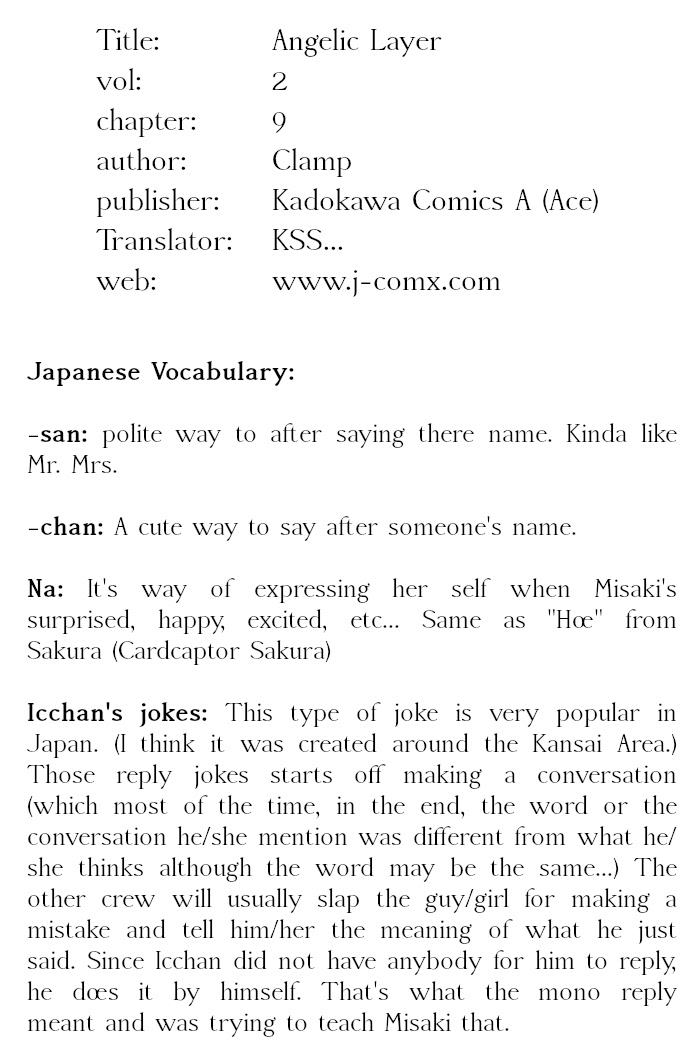 Read Angelic Layer (en) Manga Online