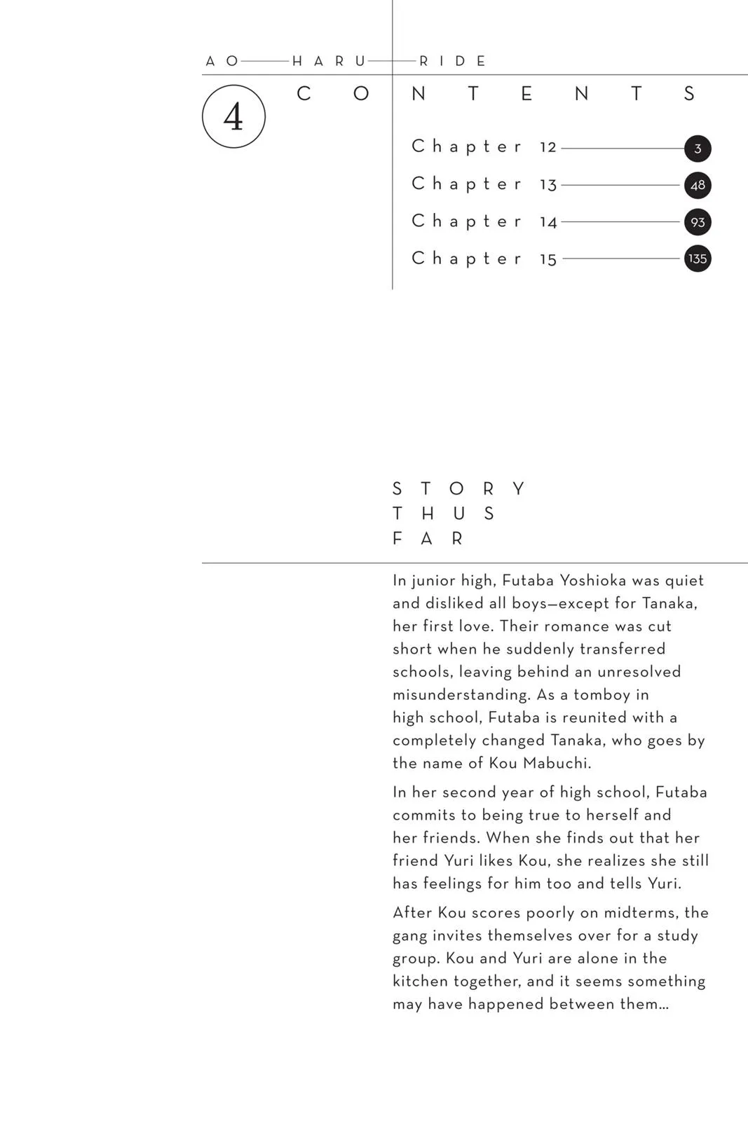 Read Ao Haru Ride (en) Manga Online