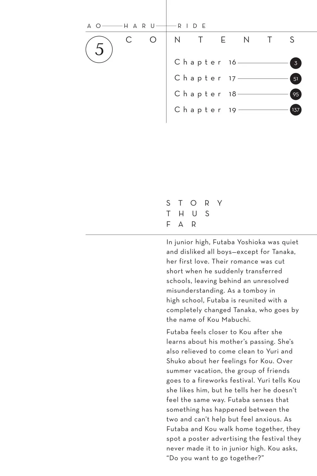 Read Ao Haru Ride (en) Manga Online