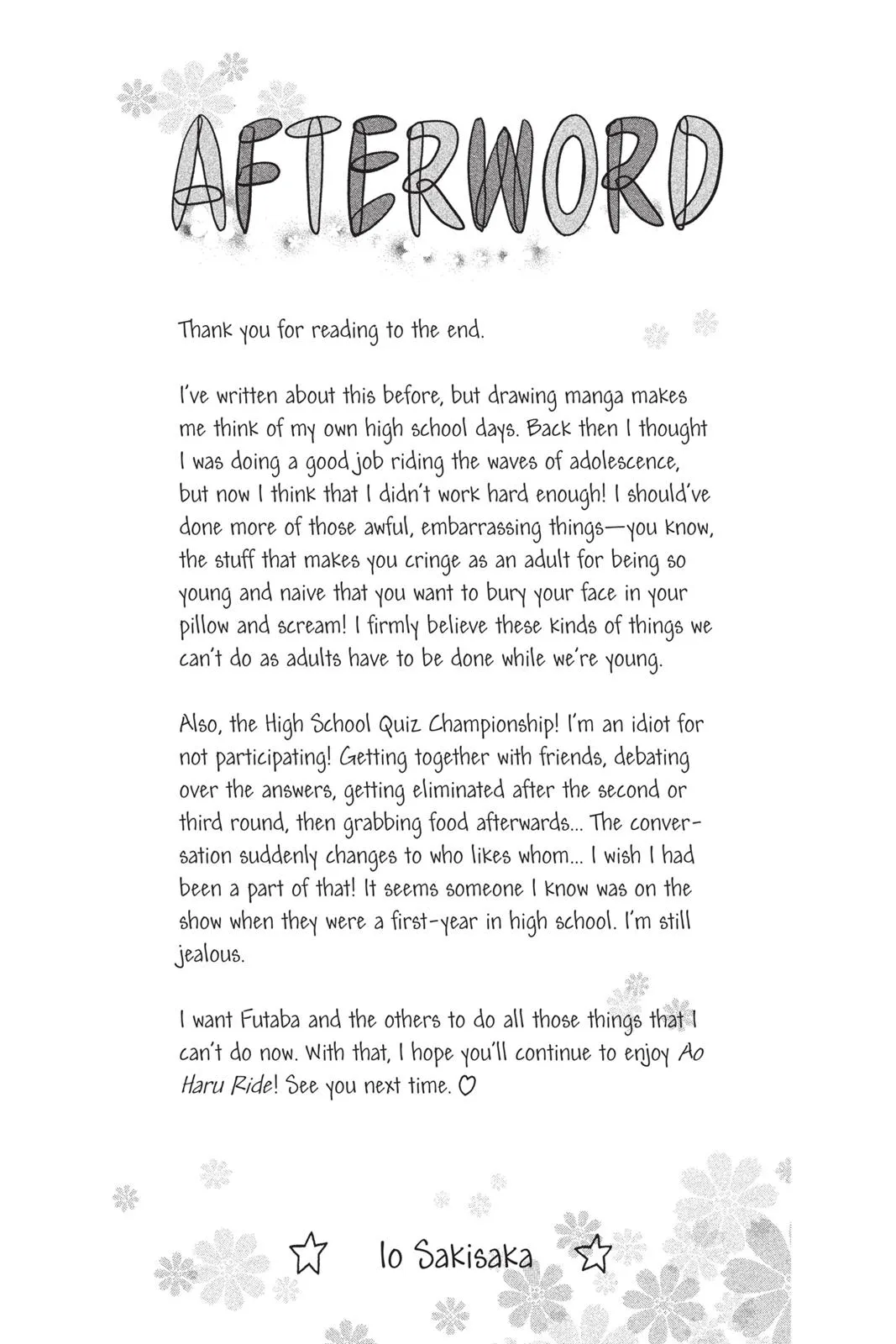 Read Ao Haru Ride (en) Manga Online