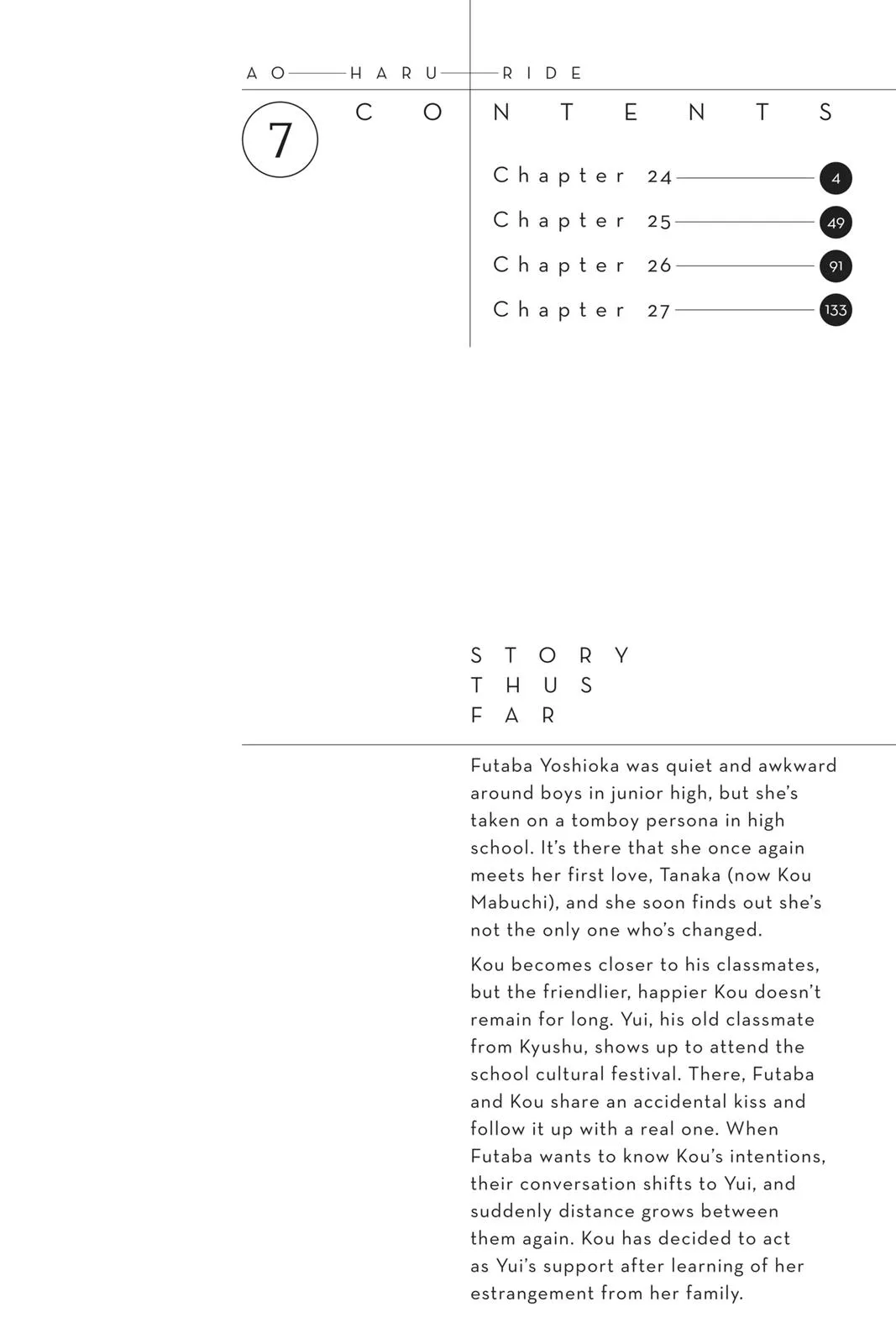 Read Ao Haru Ride (en) Manga Online