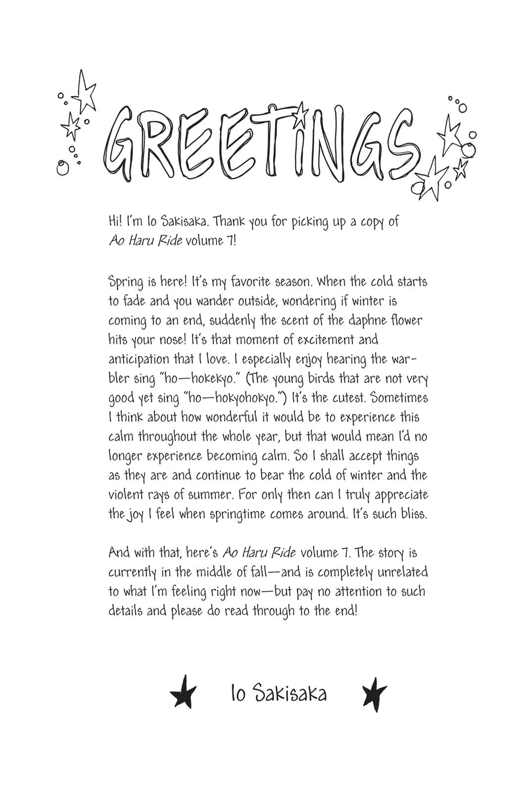 Read Ao Haru Ride (en) Manga Online