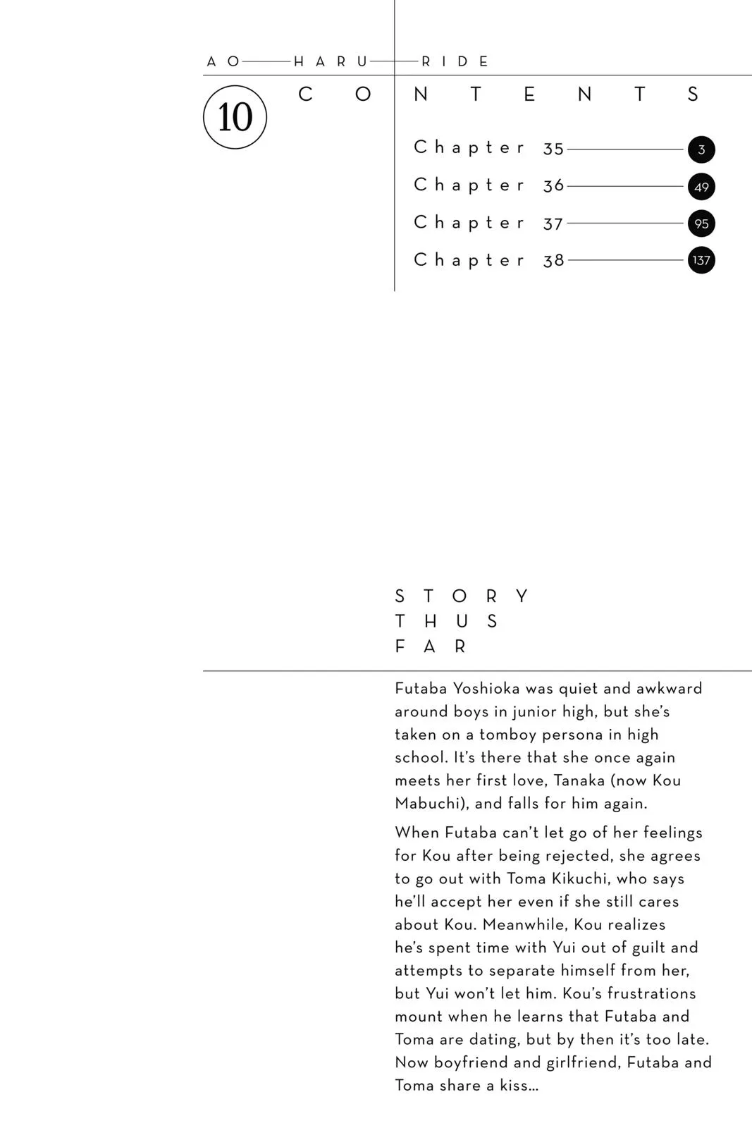 Read Ao Haru Ride (en) Manga Online