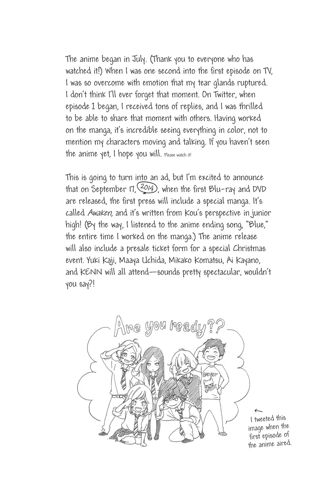 Read Ao Haru Ride (en) Manga Online