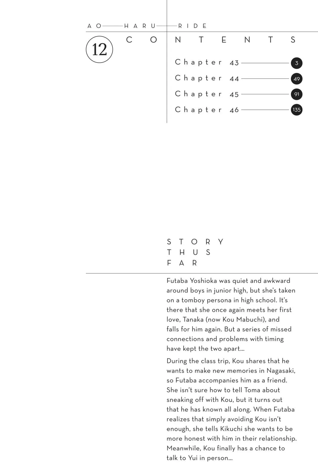 Read Ao Haru Ride (en) Manga Online