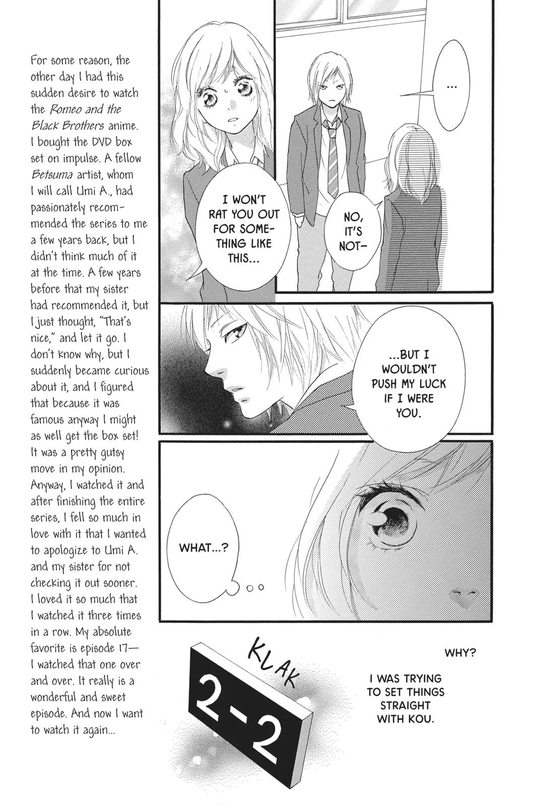 Read Ao Haru Ride (en) Manga Online