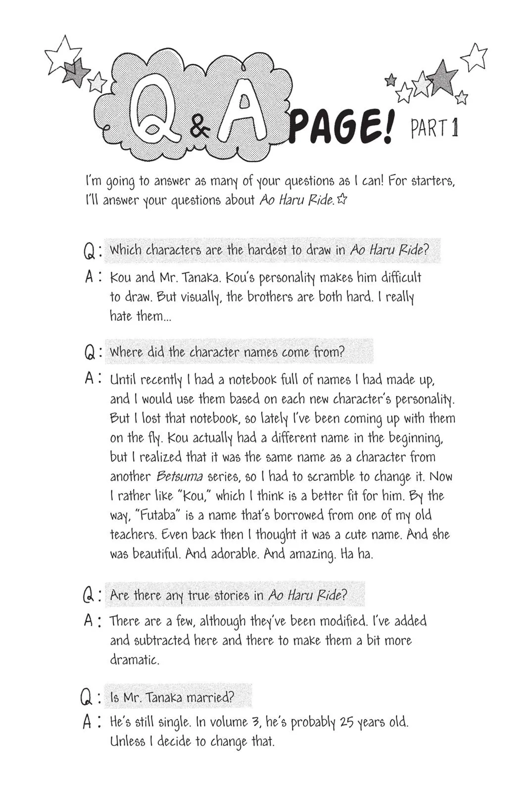 Read Ao Haru Ride (en) Manga Online