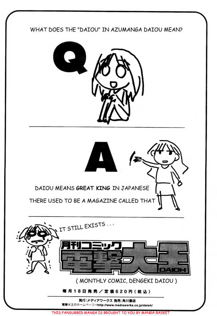 Read Azumanga Daioh (en) Manga Online