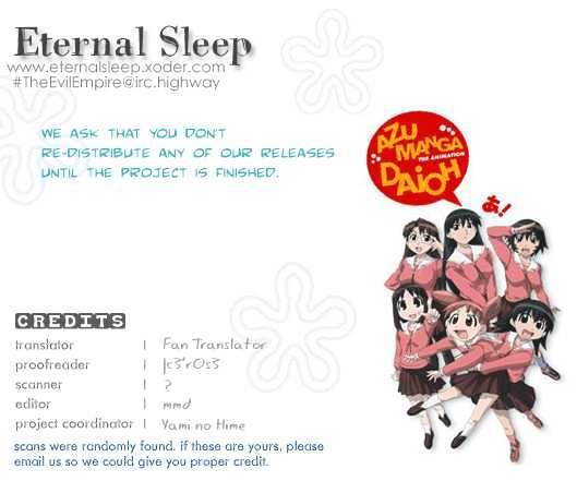 Read Azumanga Daioh (en) Manga Online