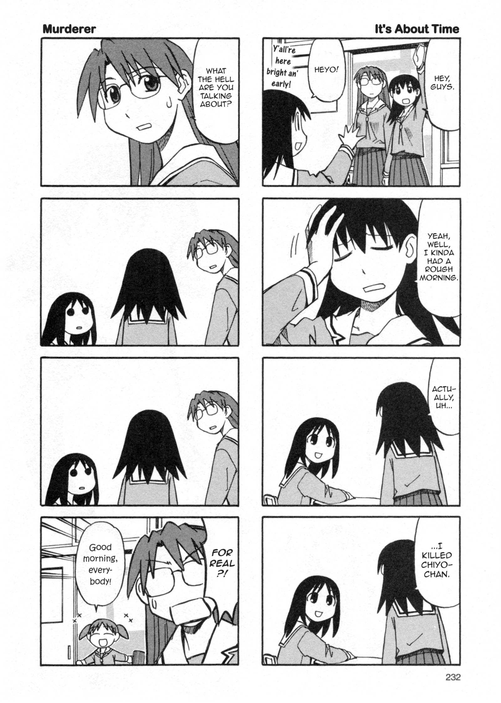 Read Azumanga Daioh (en) Manga Online