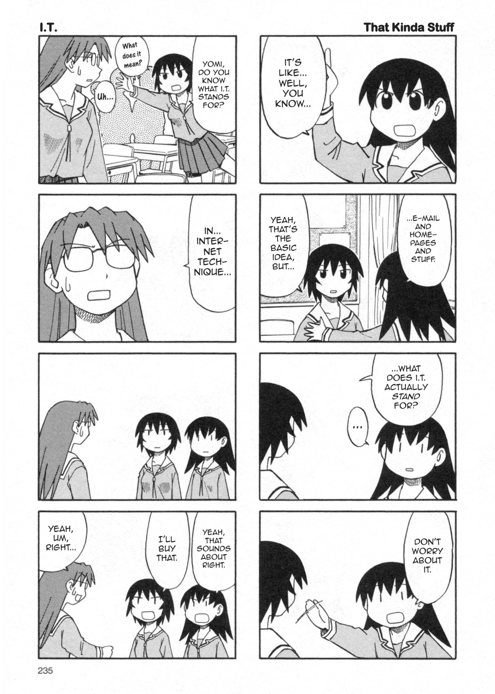 Read Azumanga Daioh (en) Manga Online