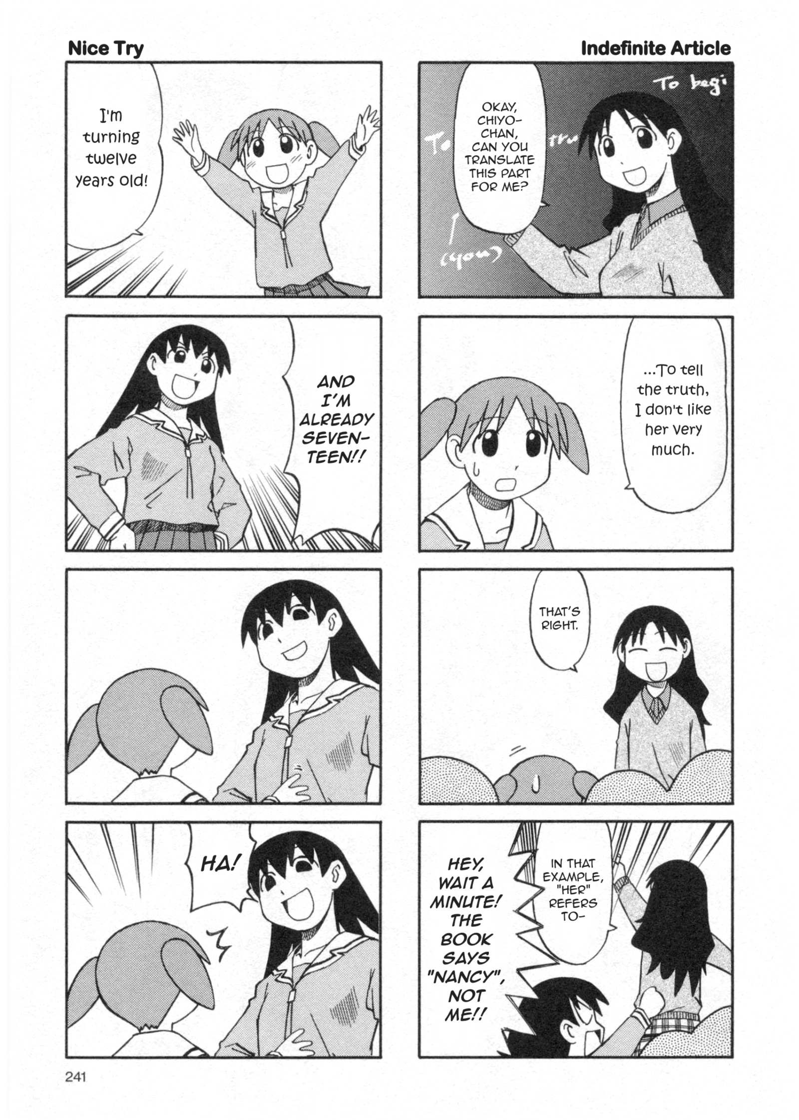 Read Azumanga Daioh (en) Manga Online