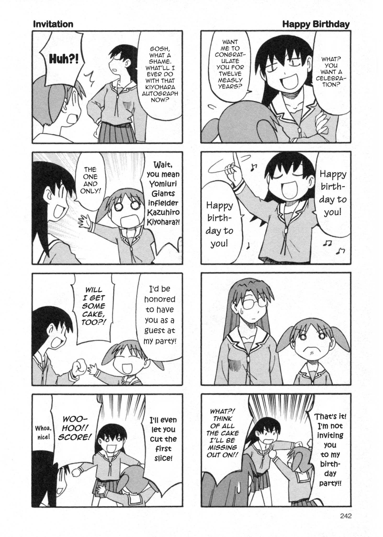 Read Azumanga Daioh (en) Manga Online