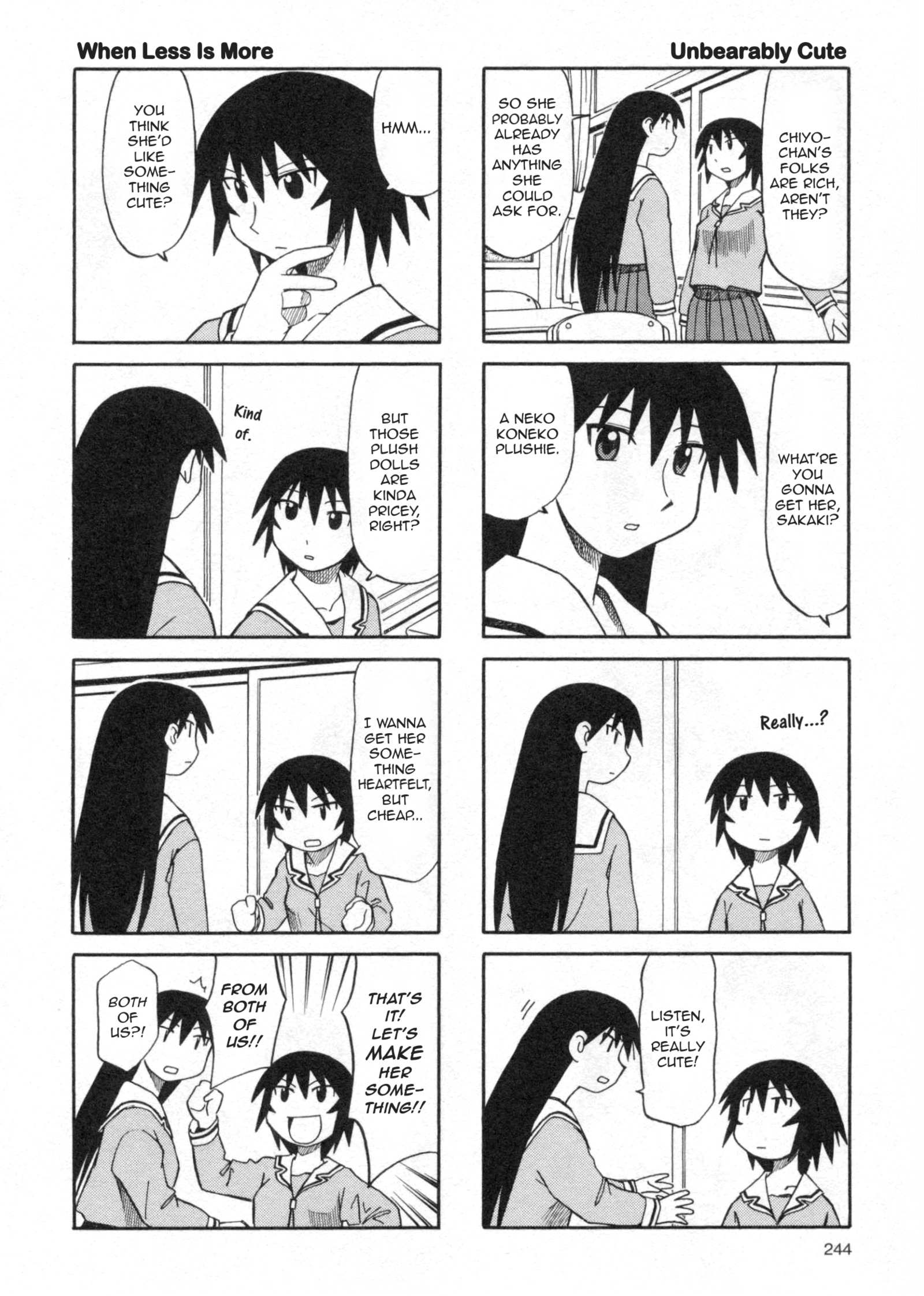 Read Azumanga Daioh (en) Manga Online