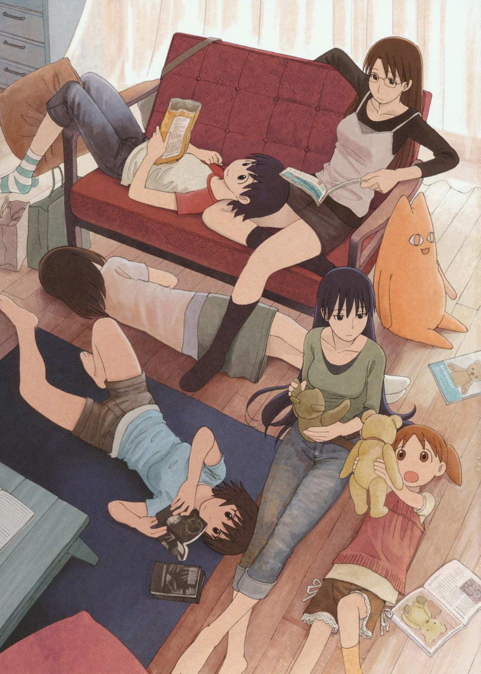 Read Azumanga Daioh (en) Manga Online