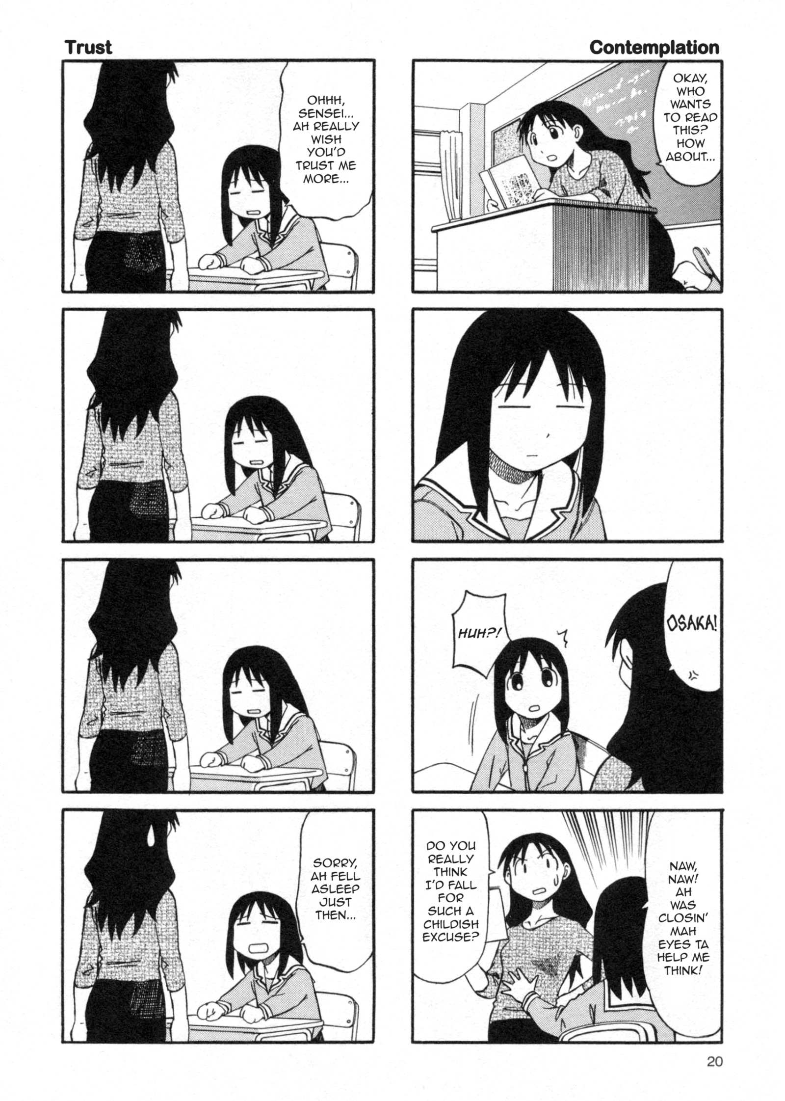 Read Azumanga Daioh (en) Manga Online