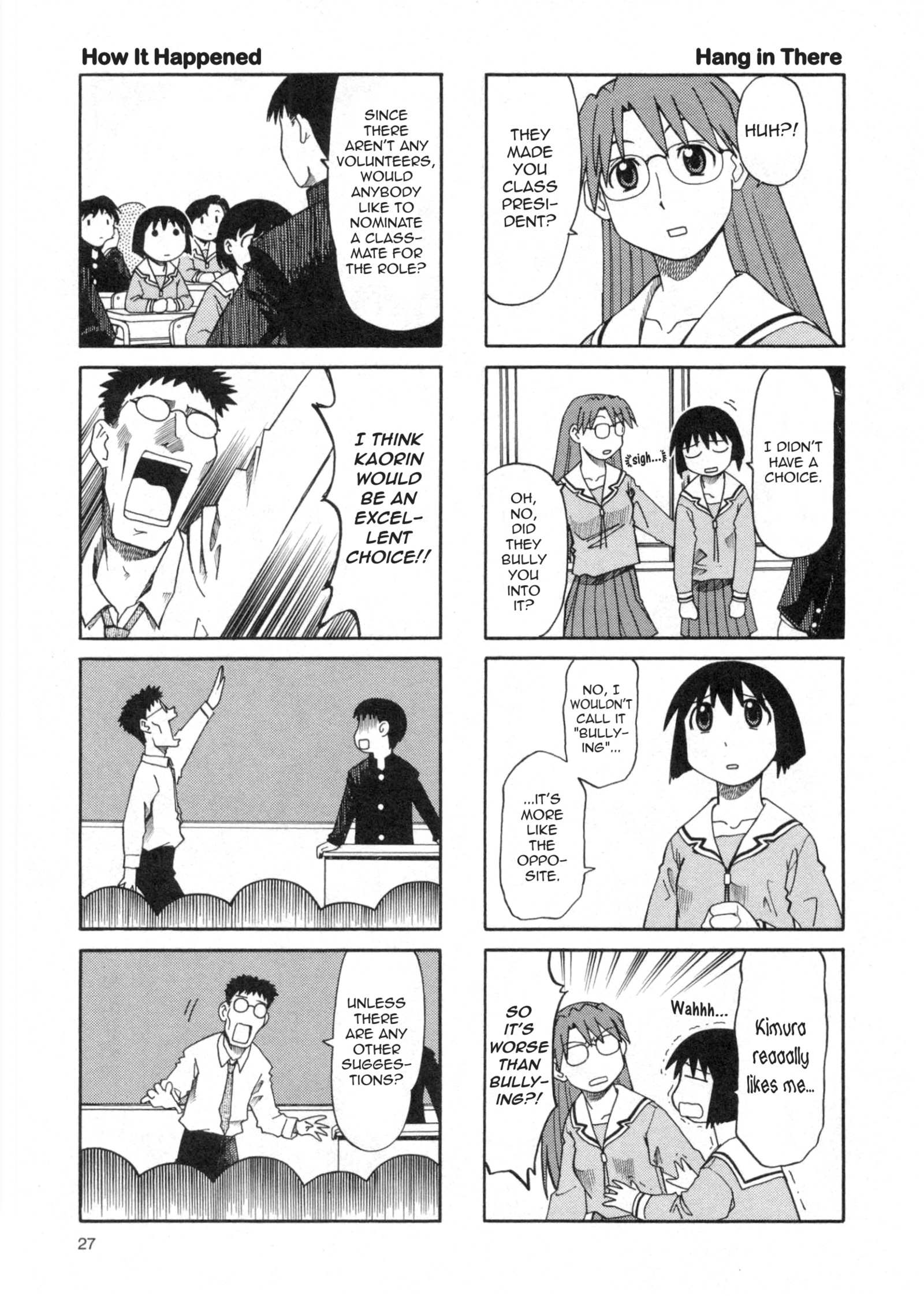 Read Azumanga Daioh (en) Manga Online