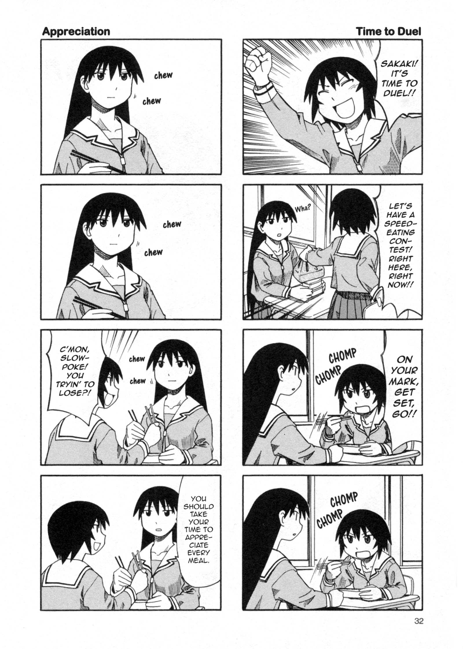 Read Azumanga Daioh (en) Manga Online