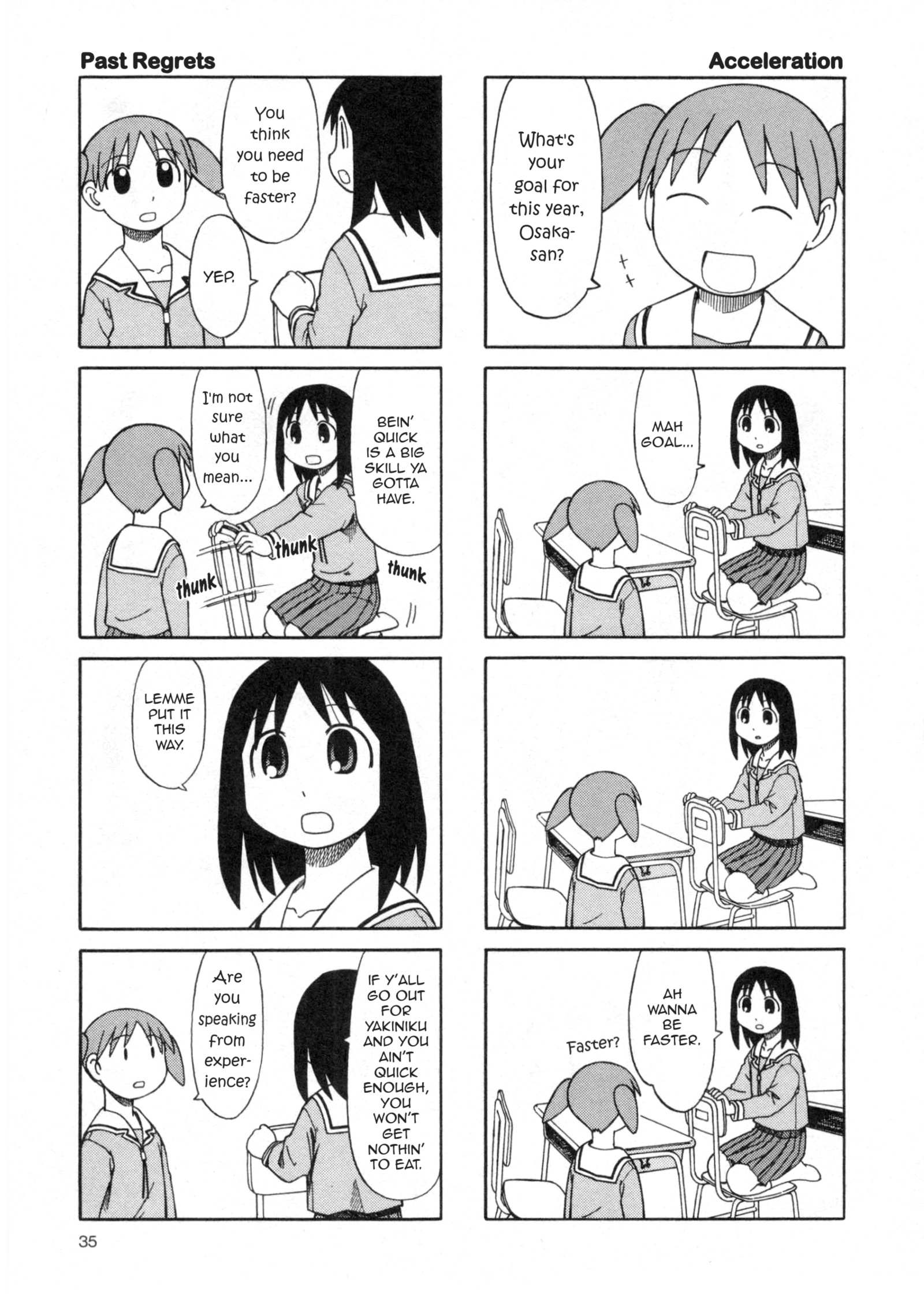 Read Azumanga Daioh (en) Manga Online