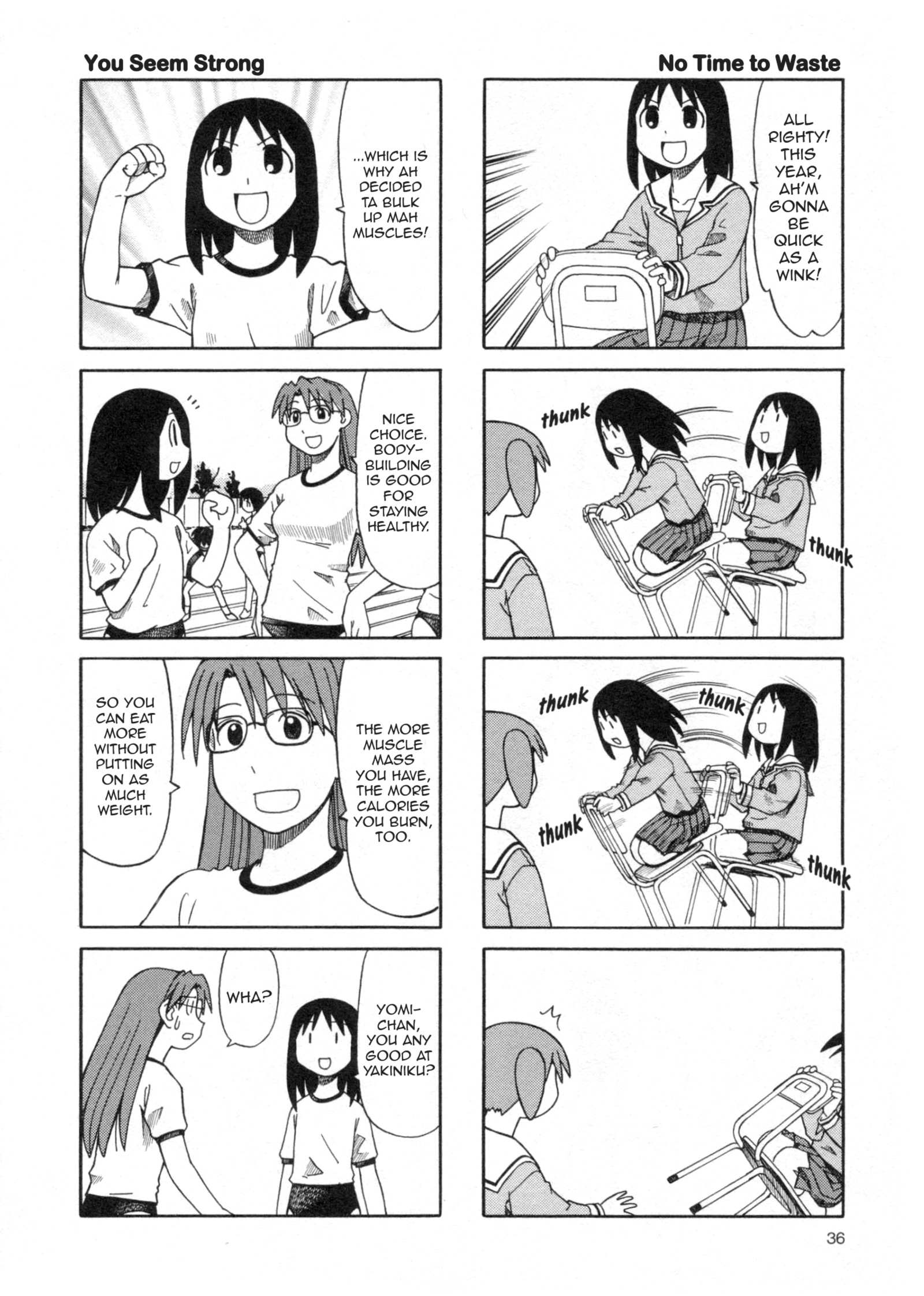 Read Azumanga Daioh (en) Manga Online