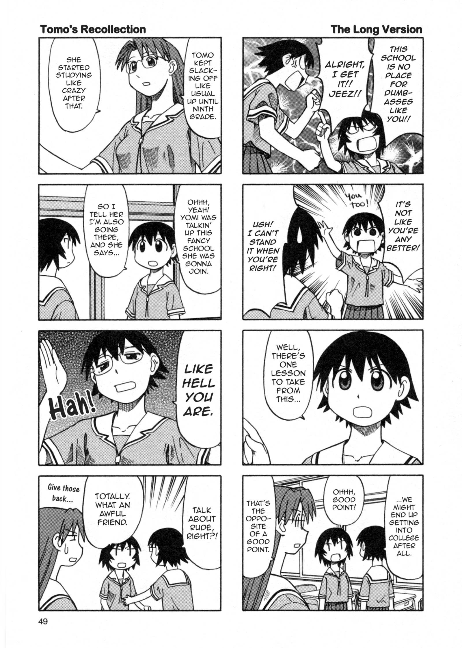 Read Azumanga Daioh (en) Manga Online