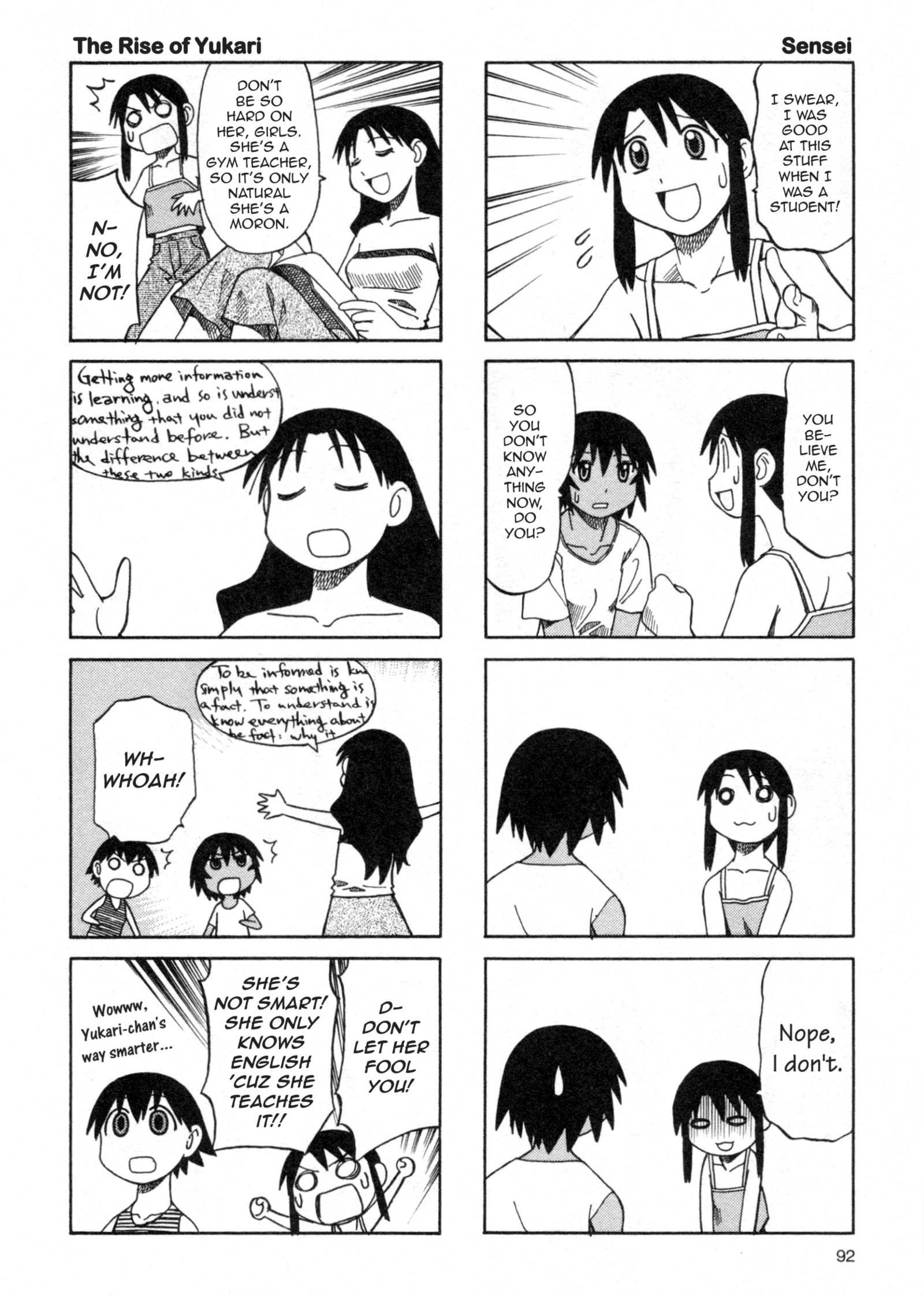 Read Azumanga Daioh (en) Manga Online