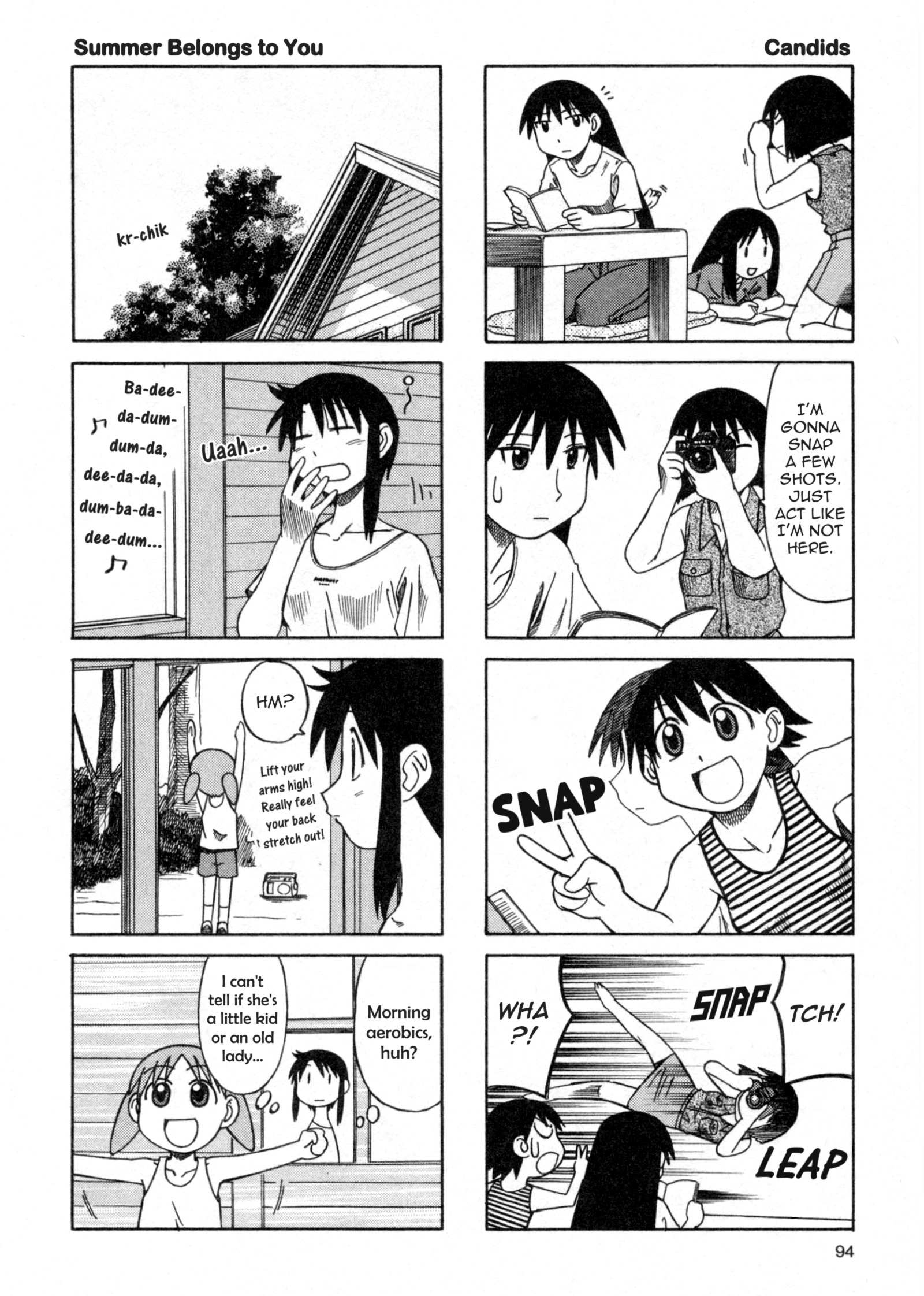 Read Azumanga Daioh (en) Manga Online