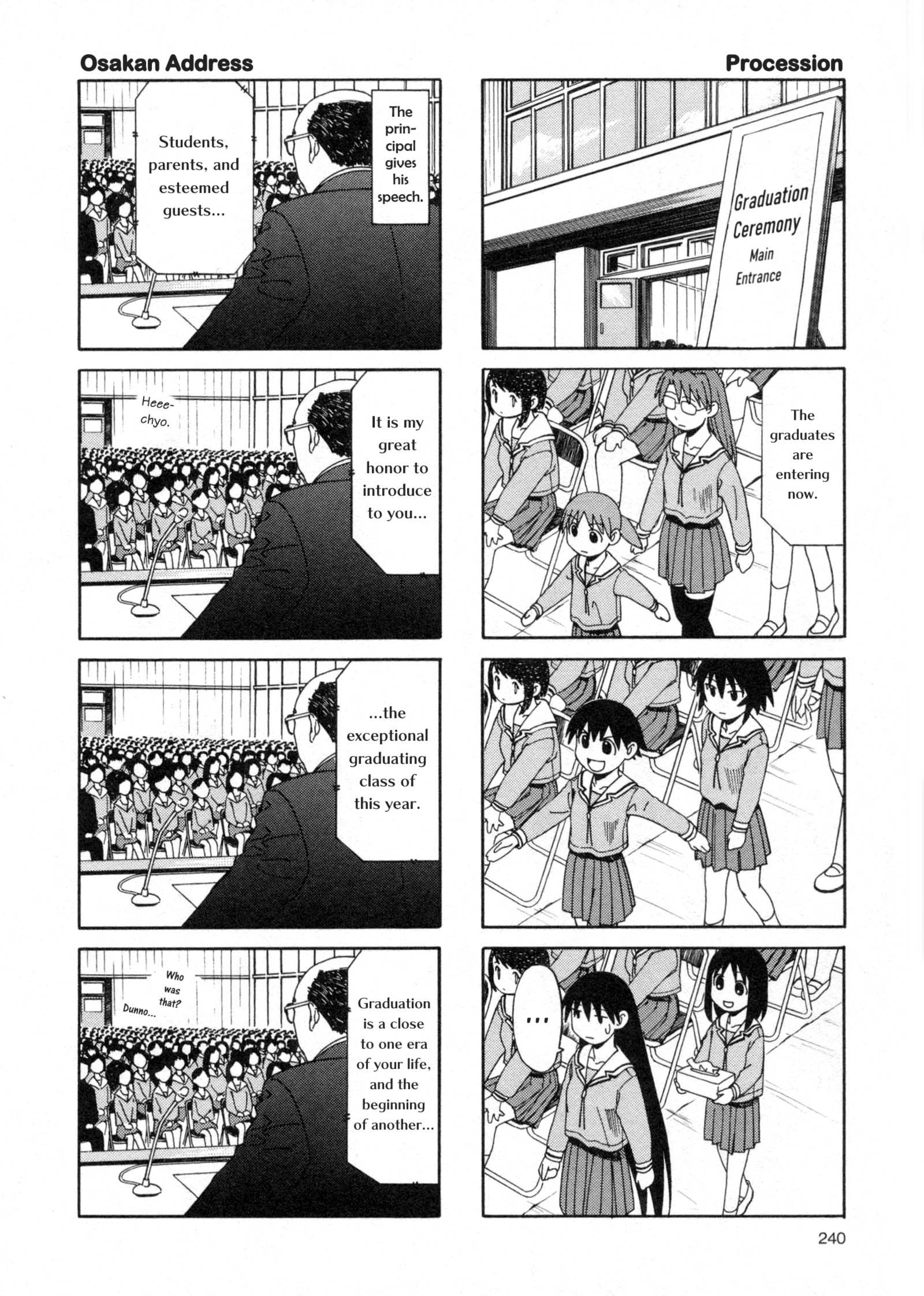 Read Azumanga Daioh (en) Manga Online