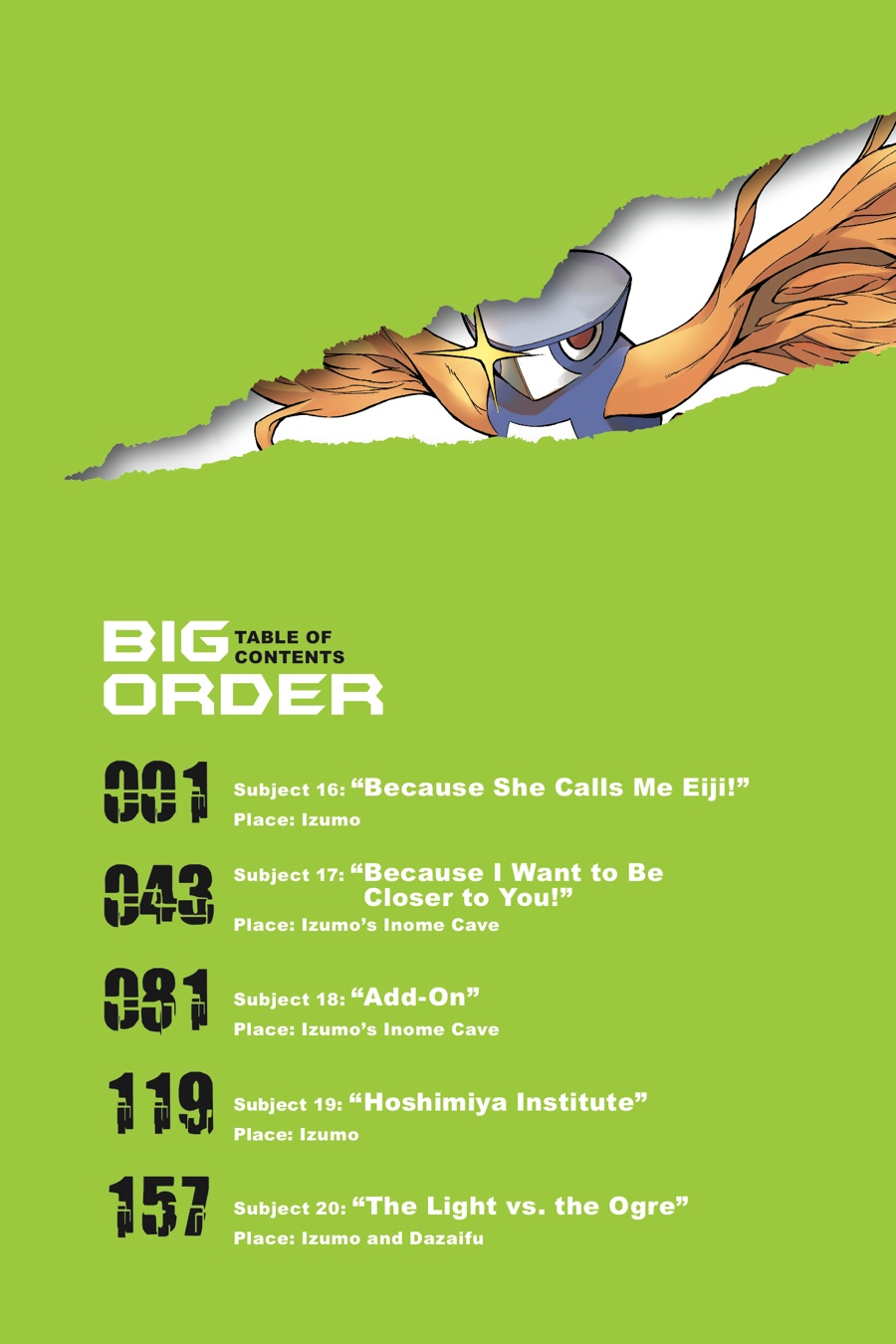 Read Big Order (en) Manga Online