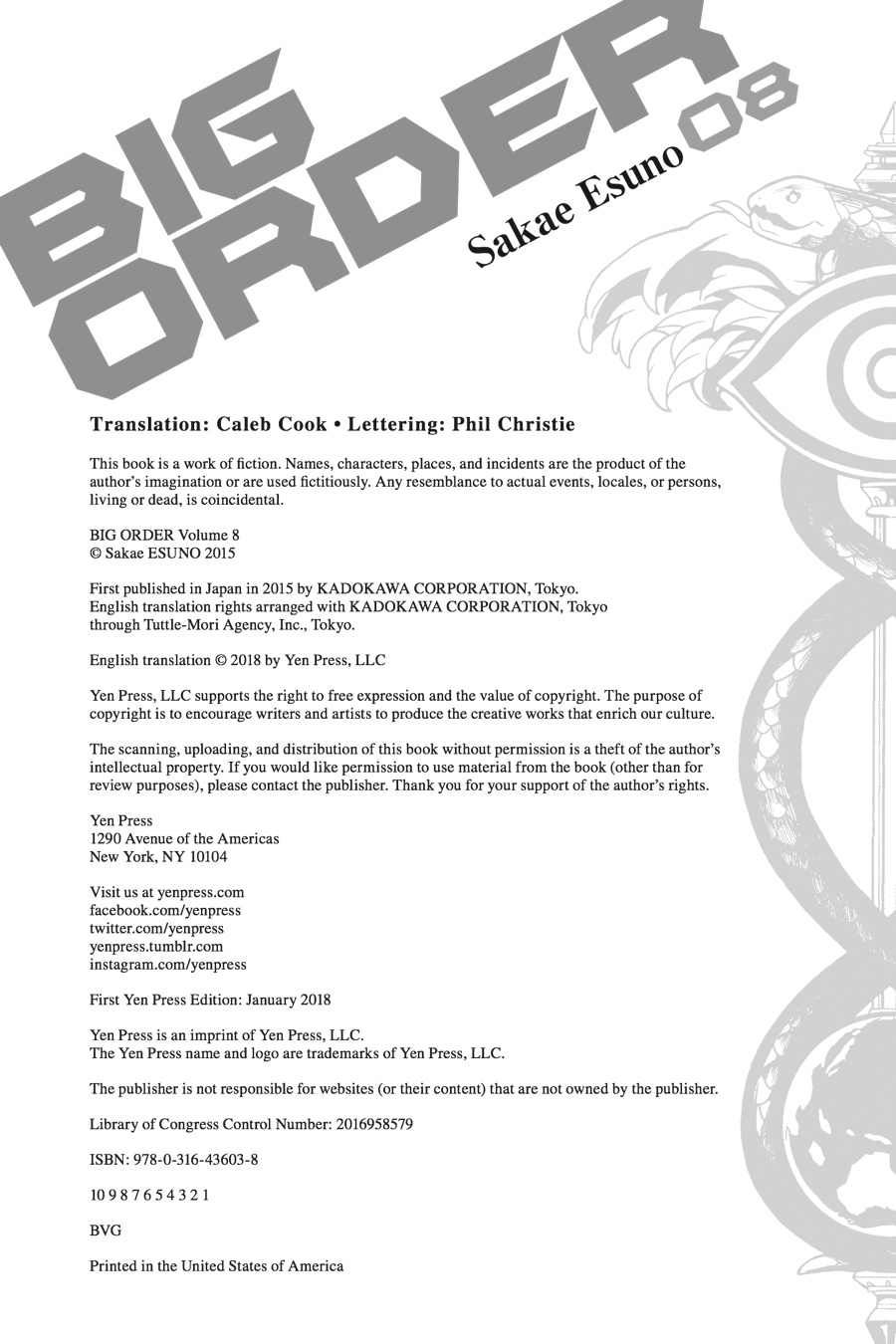 Read Big Order (en) Manga Online