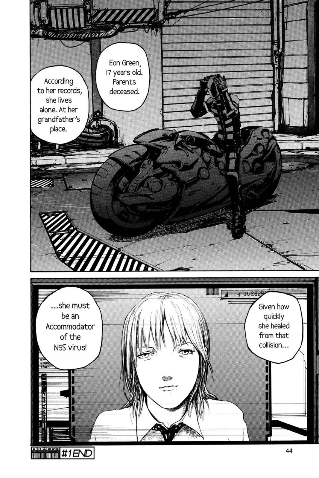 Read Biomega (en) Manga Online