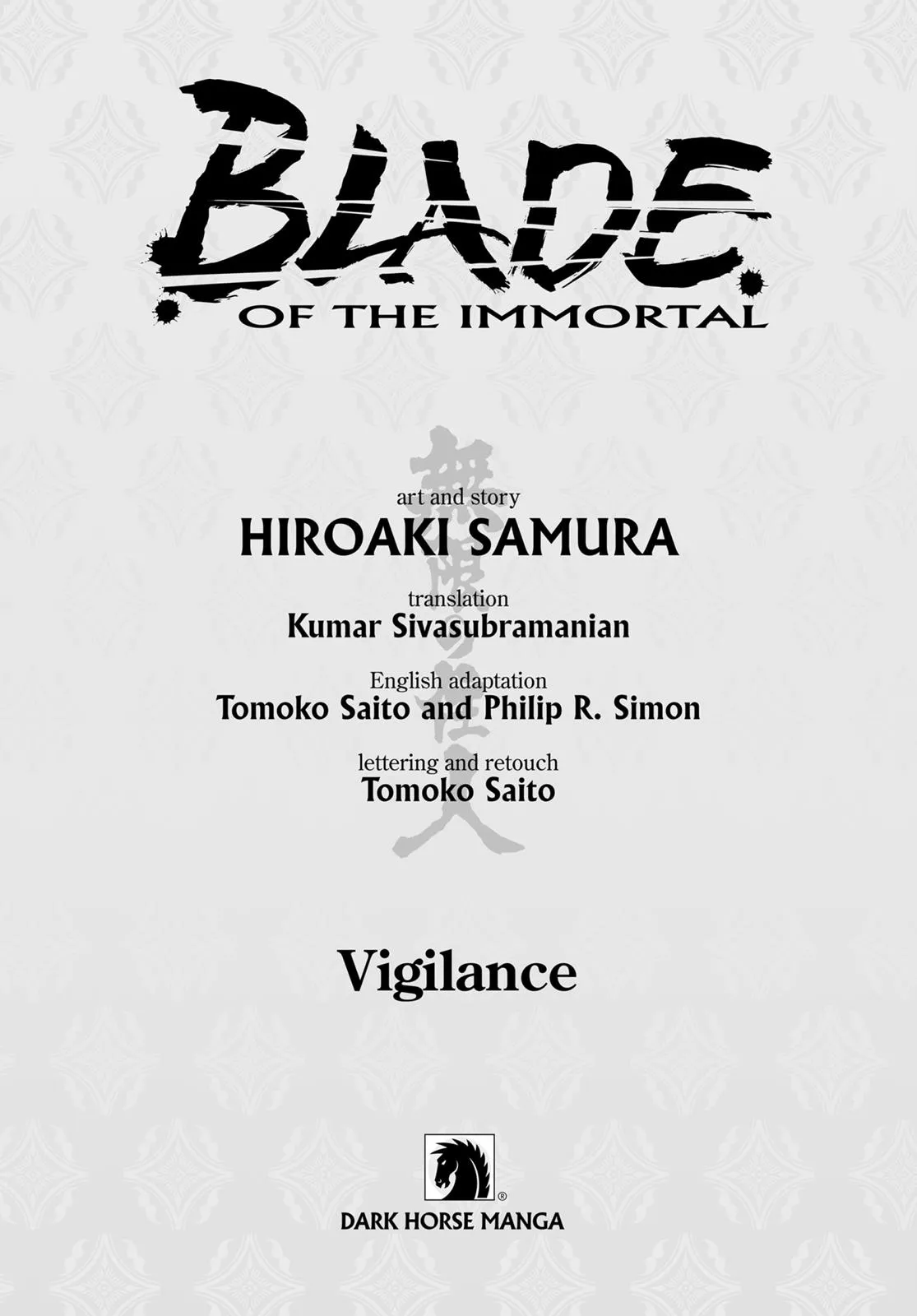 Read Blade of the Immortal (en) Manga Online