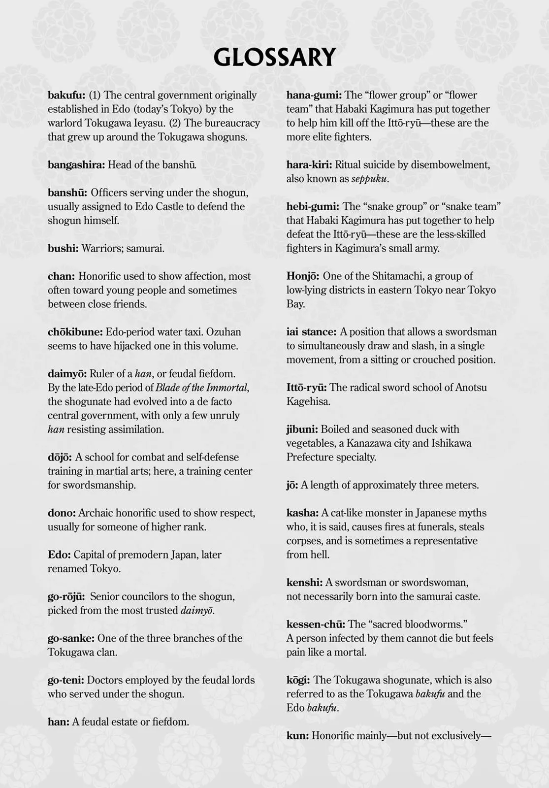 Read Blade of the Immortal (en) Manga Online