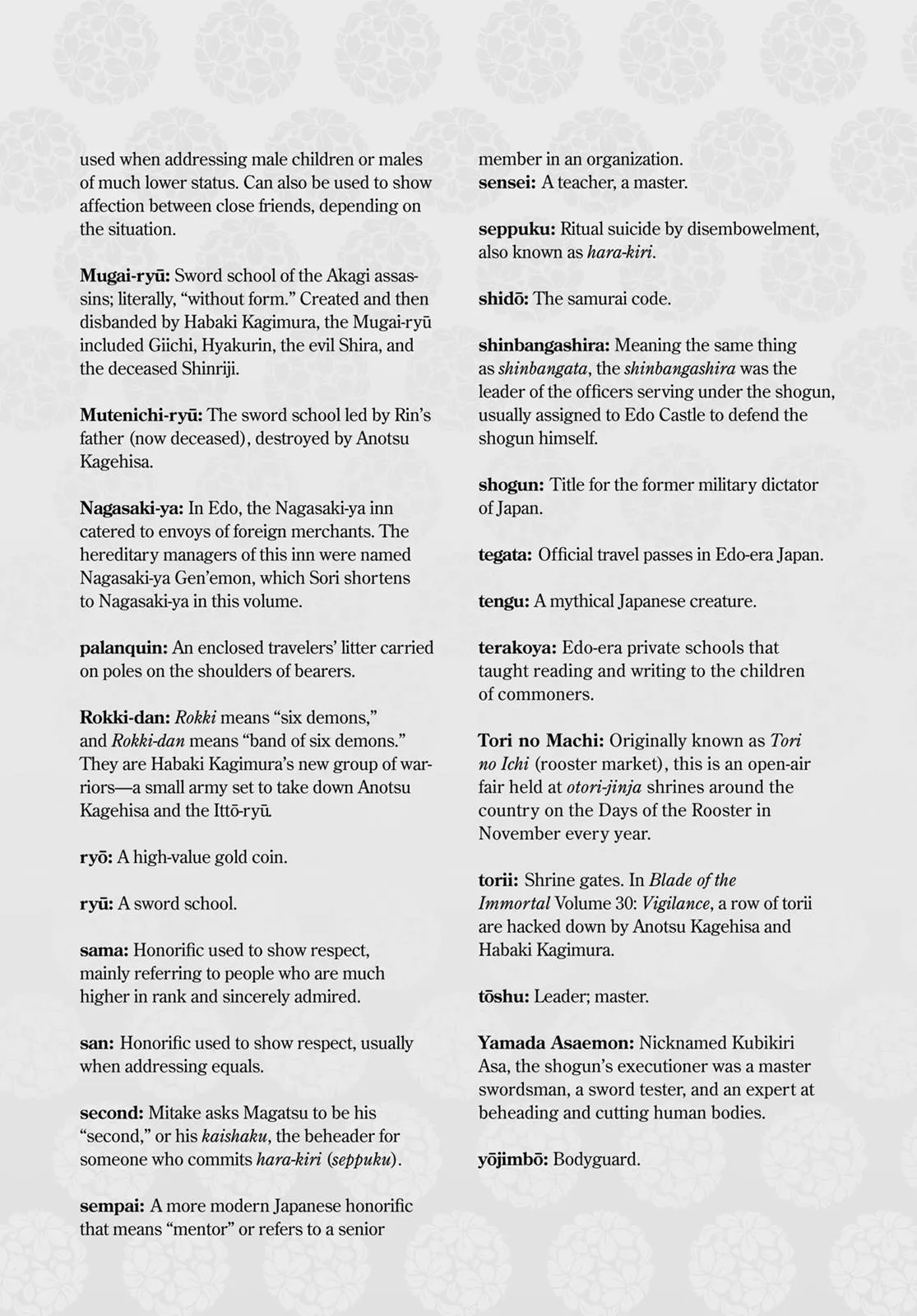 Read Blade of the Immortal (en) Manga Online