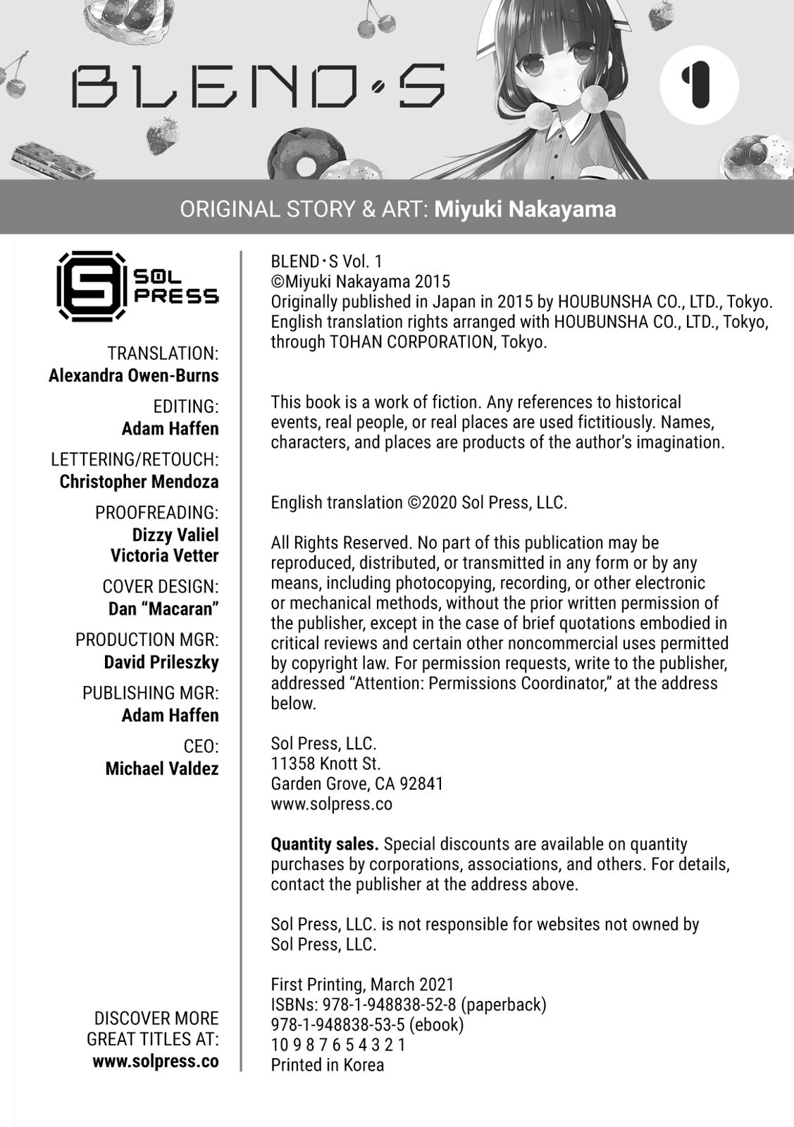 Read Blend S (en) Manga Online