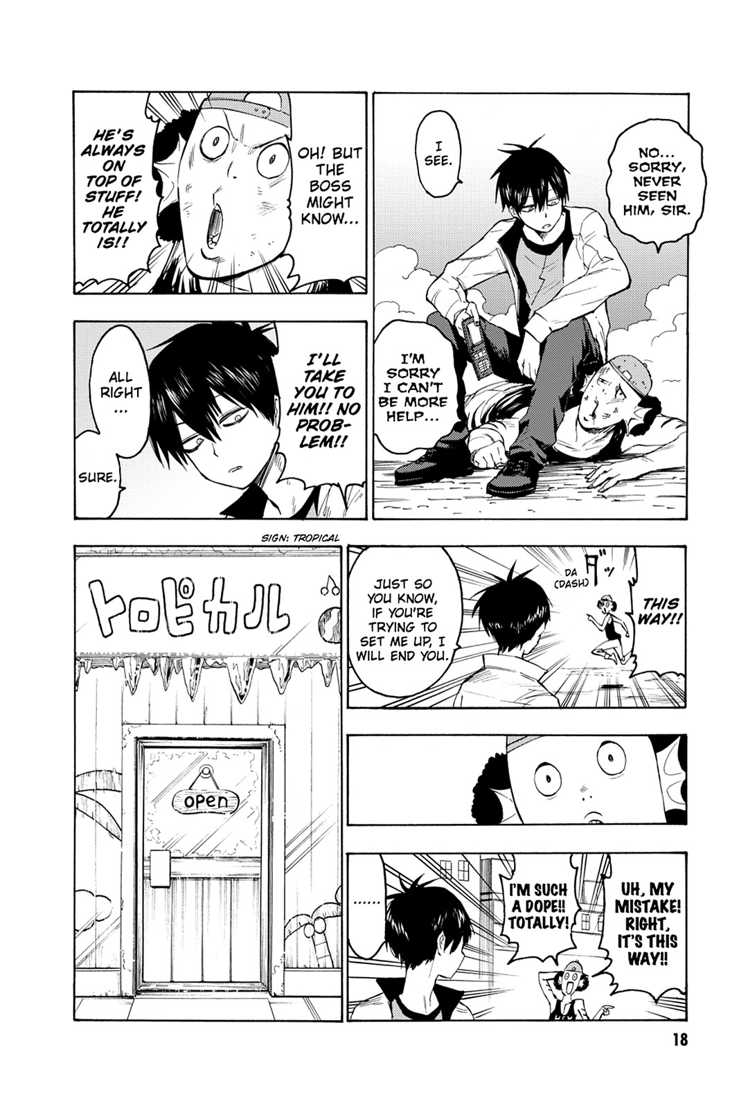 Read Blood Lad (en) Manga Online
