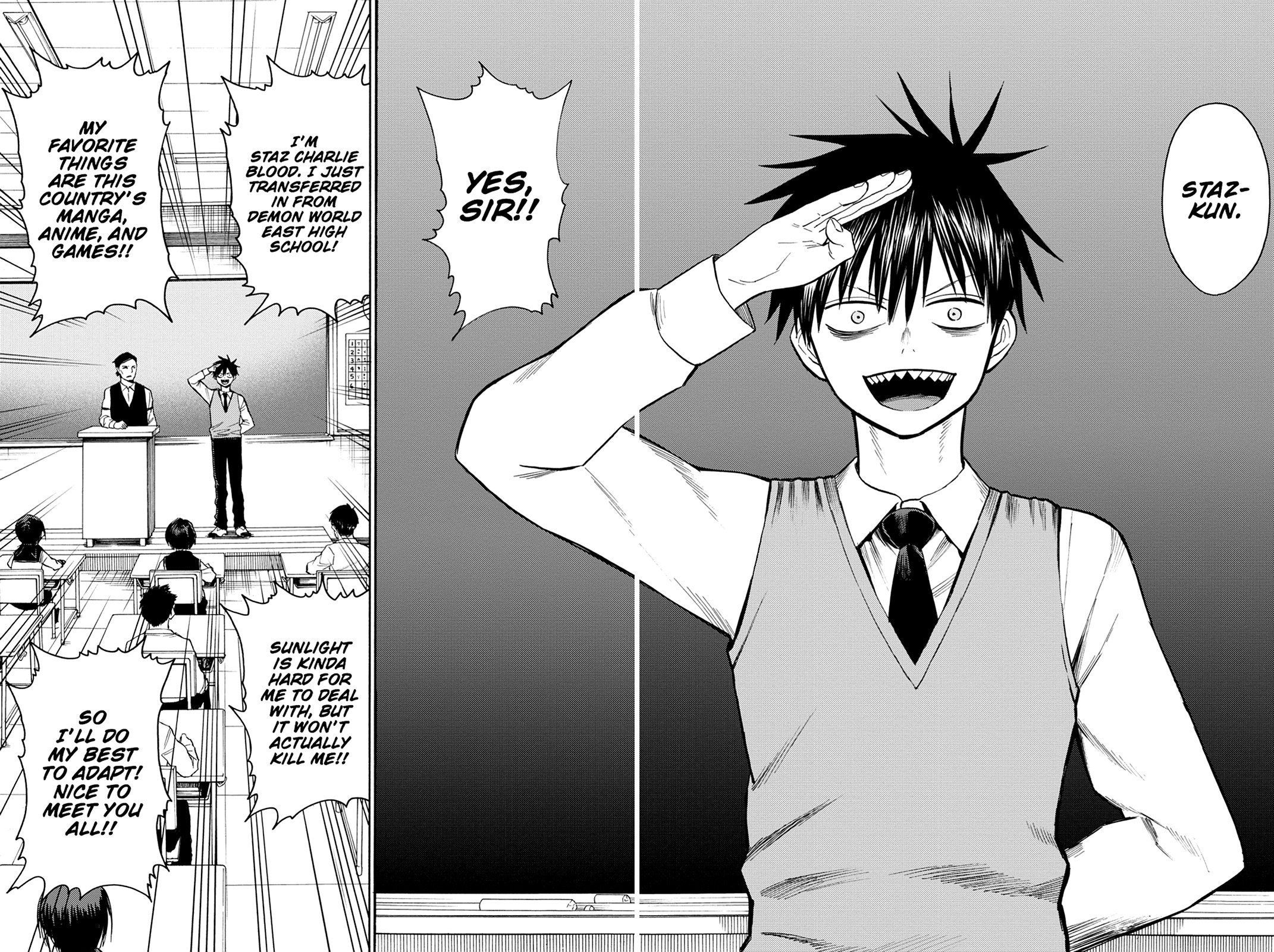 Read Blood Lad (en) Manga Online