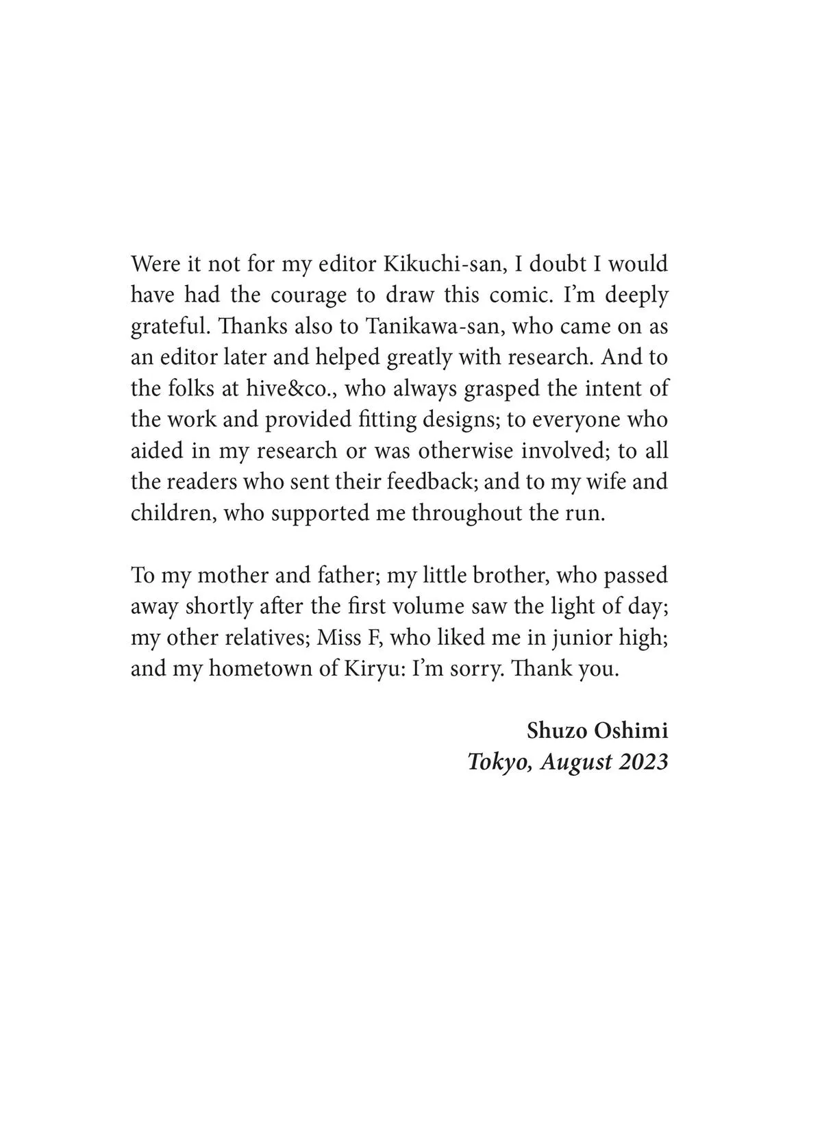 Read Blood on the Tracks (en) Manga Online