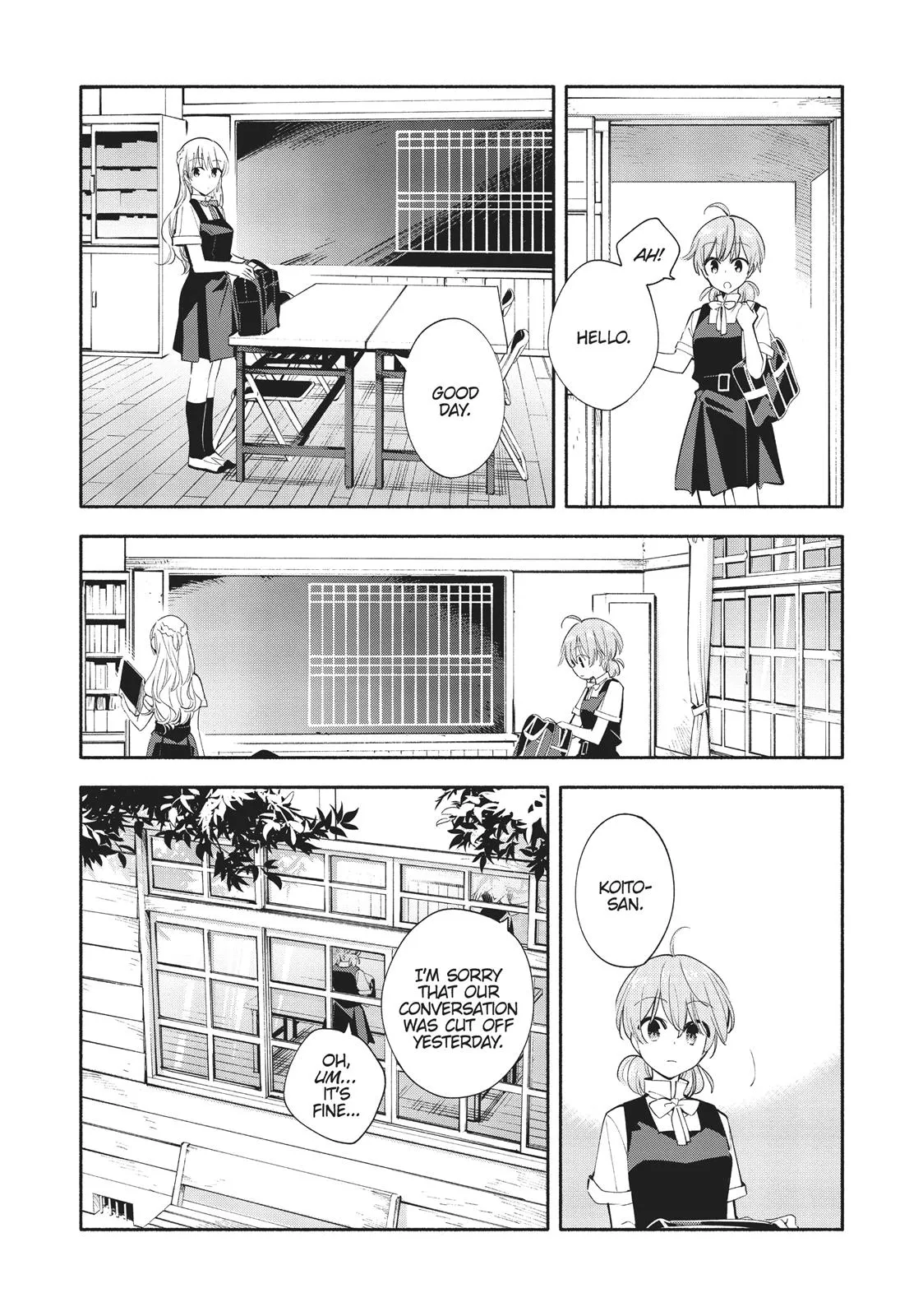 Read Bloom Into You (en) Manga Online