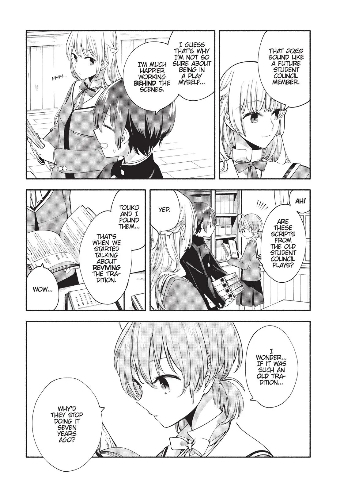 Read Bloom Into You (en) Manga Online