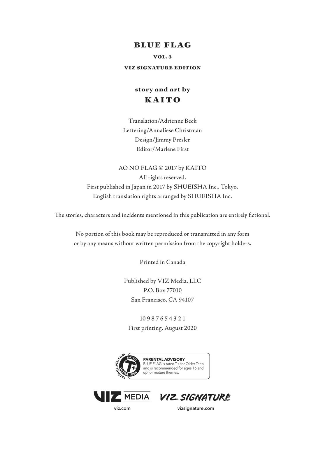 Read Blue Flag (en) Manga Online