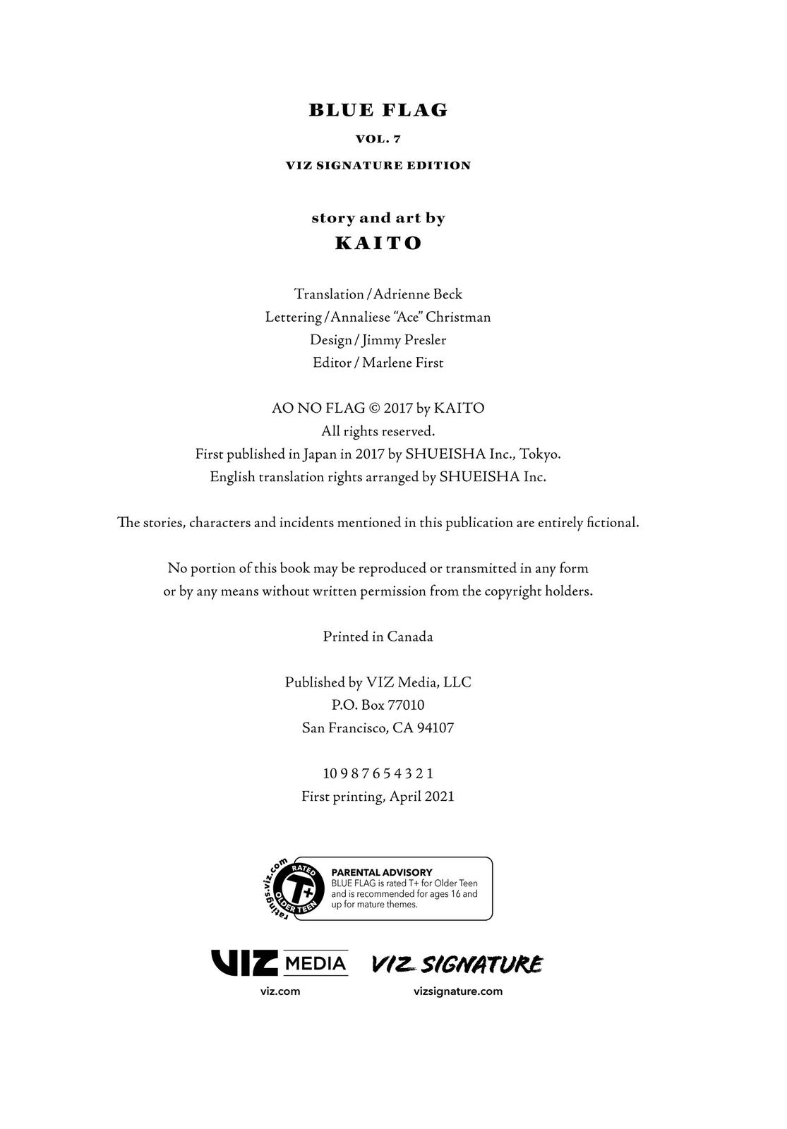 Read Blue Flag (en) Manga Online