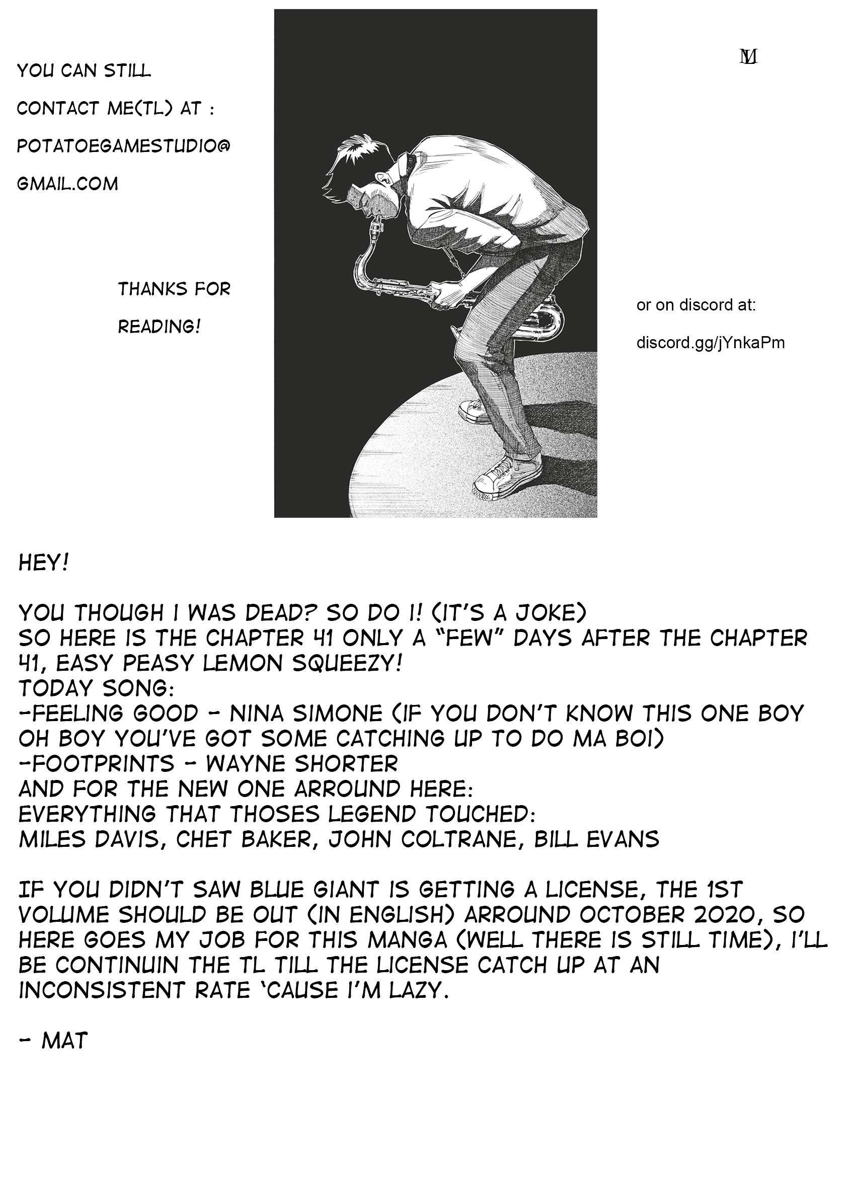 Read Blue Giant (en) Manga Online