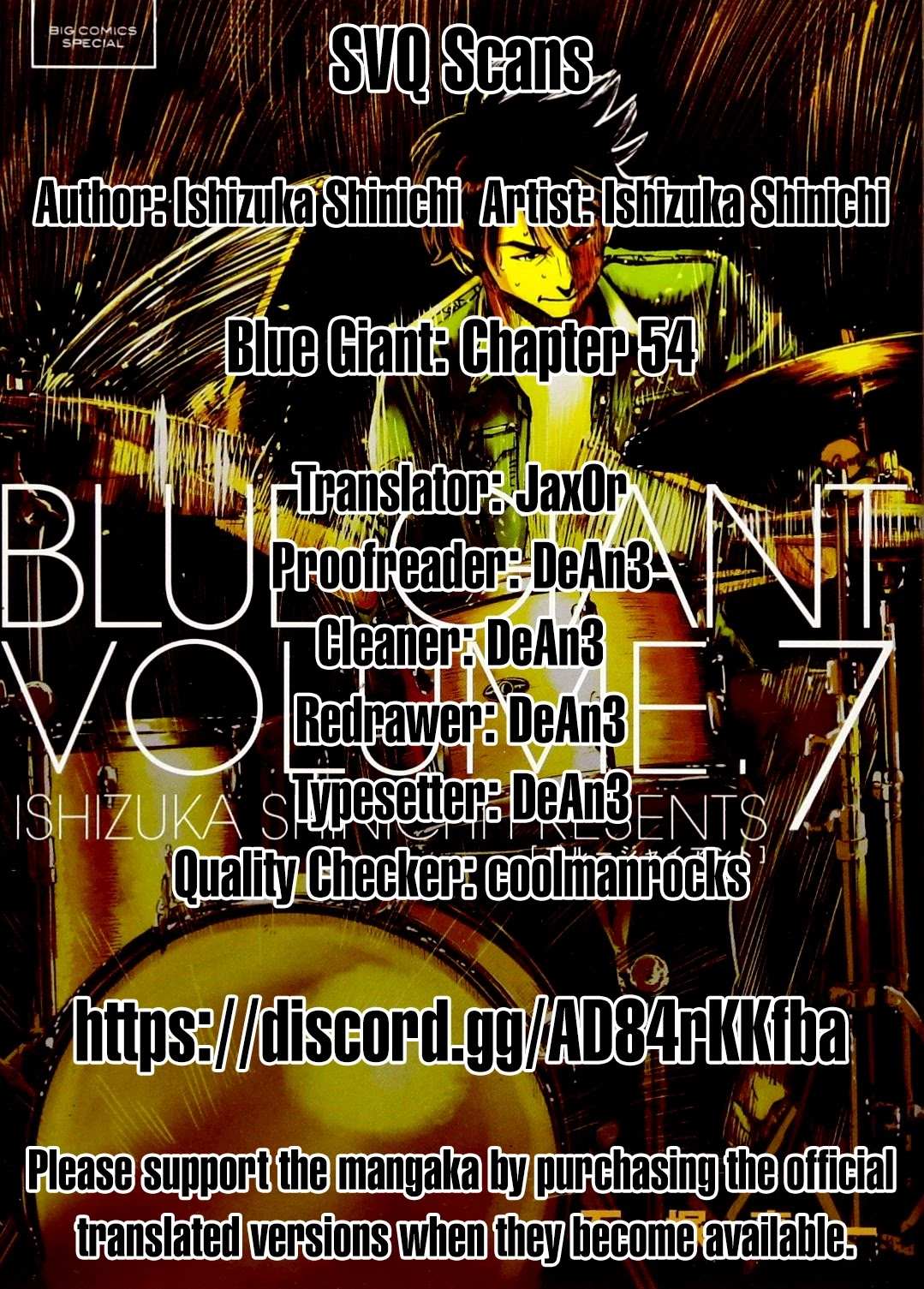 Read Blue Giant (en) Manga Online