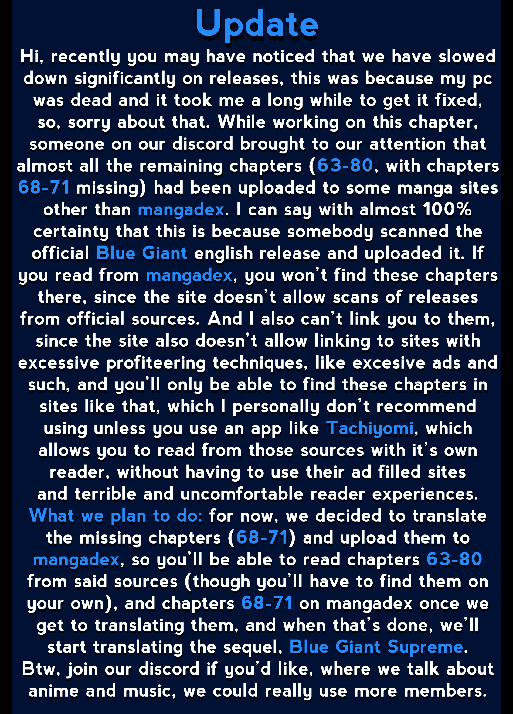 Read Blue Giant (en) Manga Online